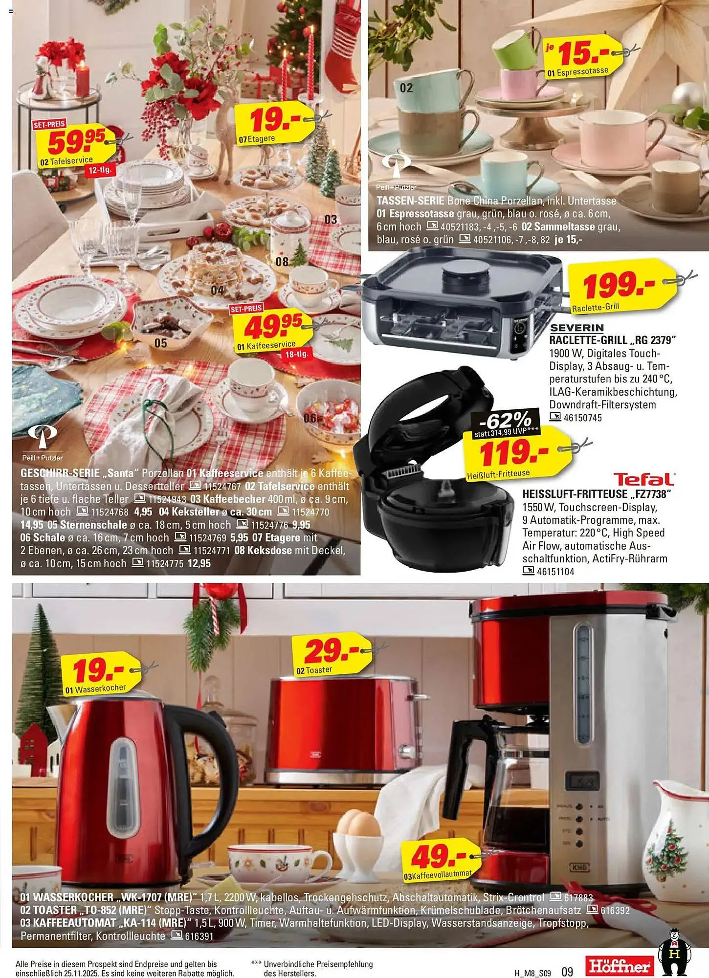 Höffner Prospekt von 12. November bis 25. November 2025 - Prospekt seite 9