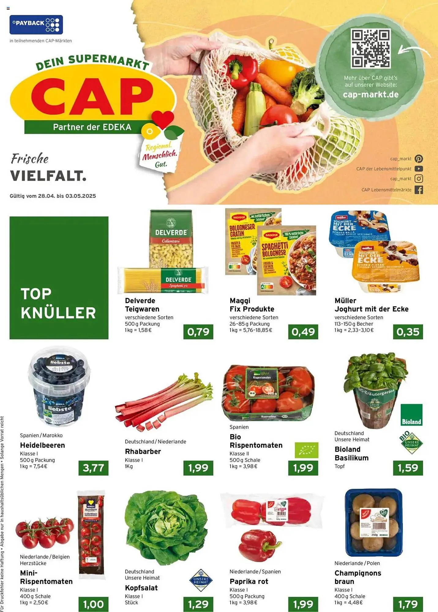 CAP Markt Prospekt - 1