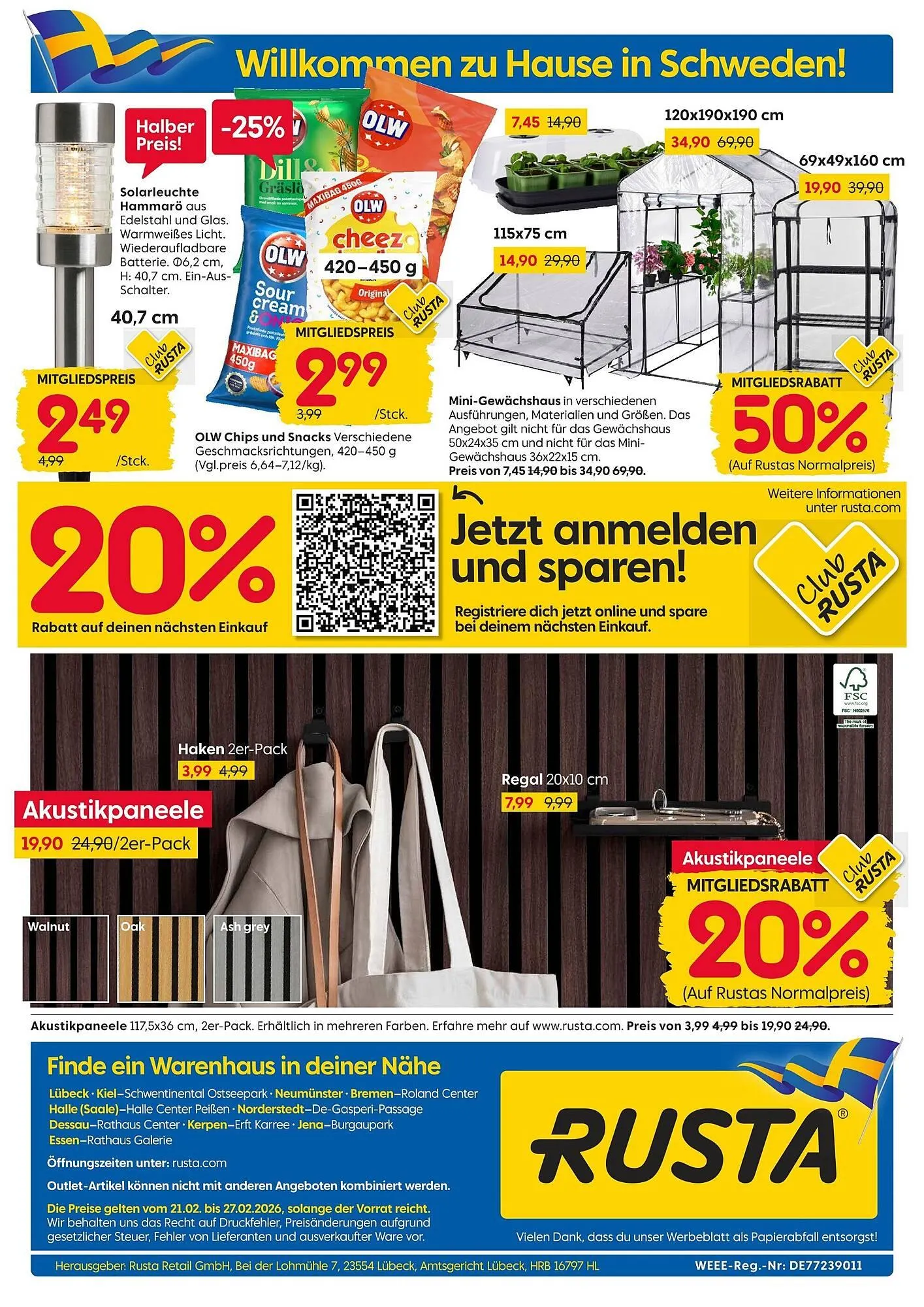 Rusta Prospekt von 21. Februar bis 27. Februar 2026 - Prospekt seite 18
