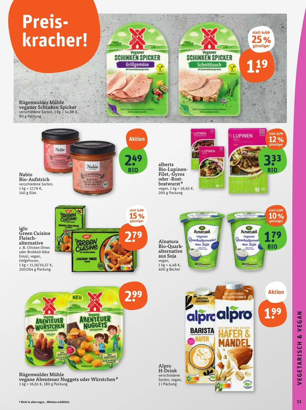 Tegut Aktueller Prospekt von 1. September bis 7. September 2025 - Prospekt seite 13