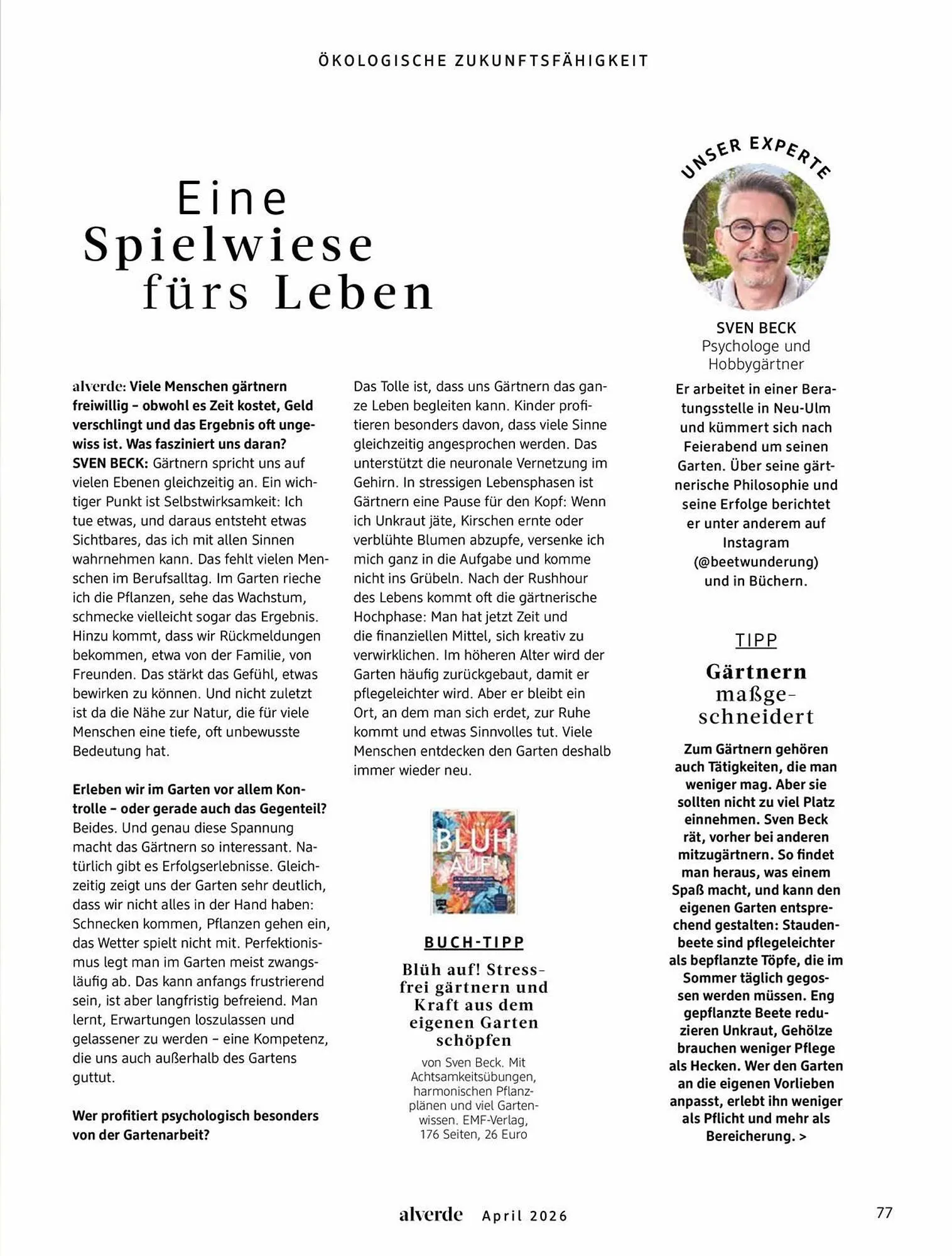 Dm drogerie Magazin von 1. April bis 30. April 2026 - Prospekt seite 77