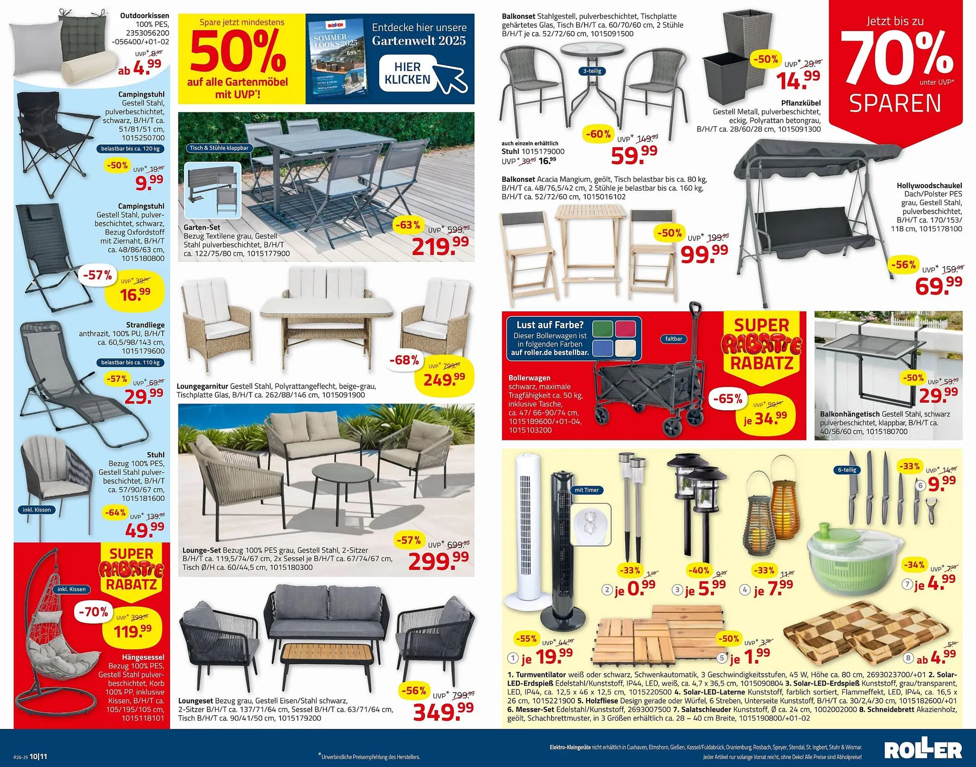 ROLLER Prospekt von 22. Juni bis 28. Juni 2025 - Prospekt seite 5