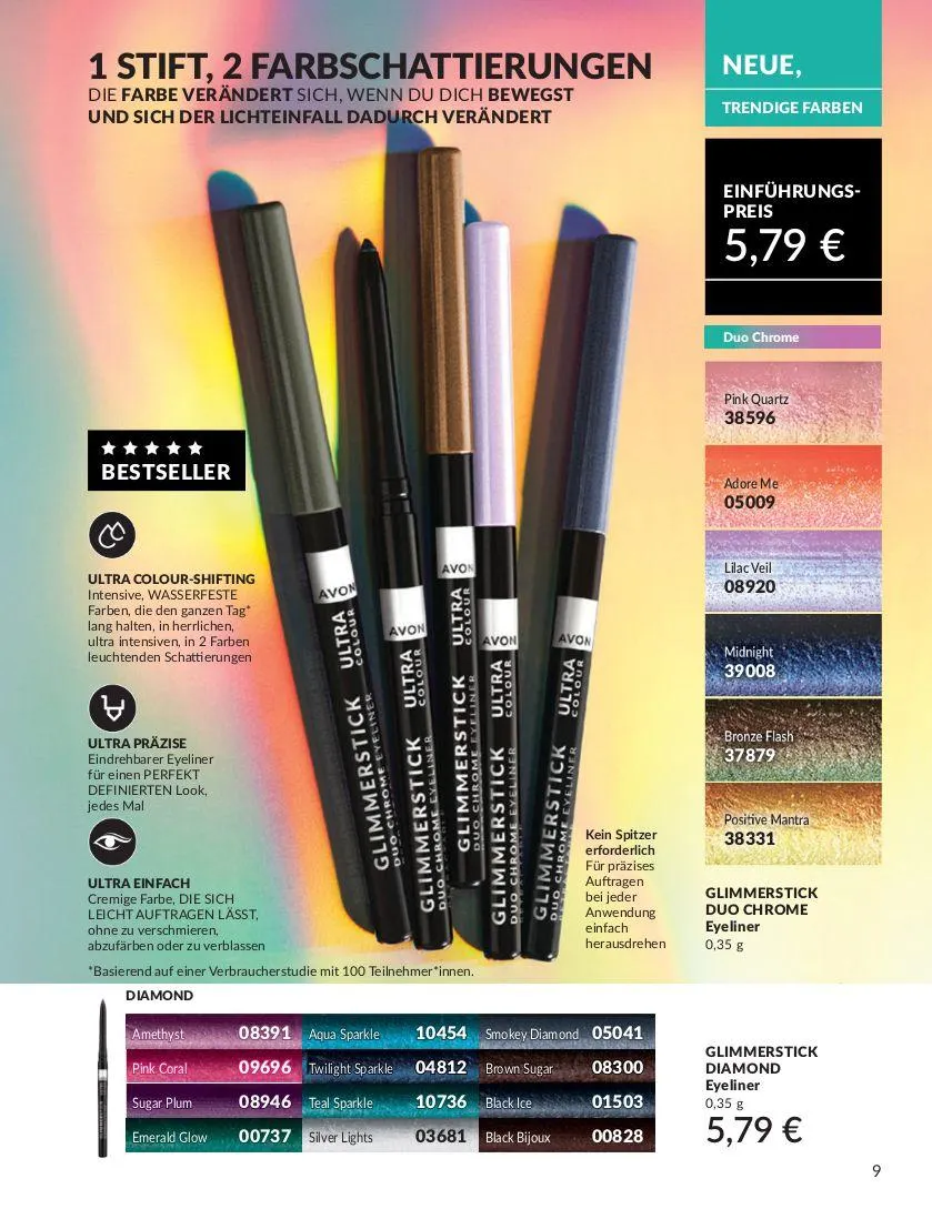 Avon Aktueller Prospekt von 4. Juni bis 18. Juni 2025 - Prospekt seite 9