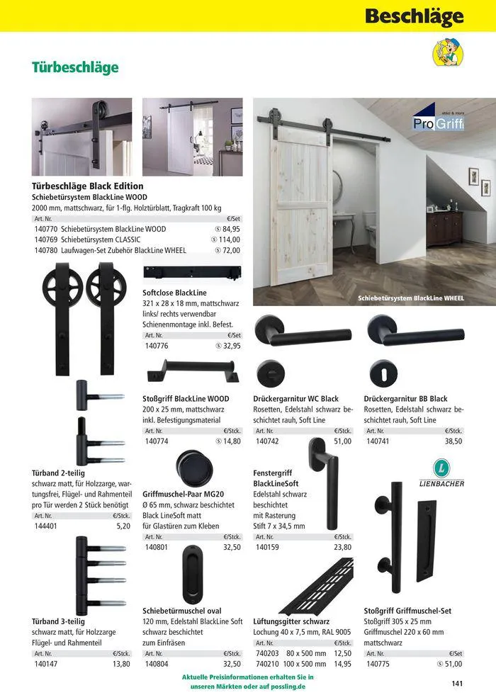 Holz-& Baukatalog 2024/25 von 27. März bis 31. Januar 2025 - Prospekt seite 141