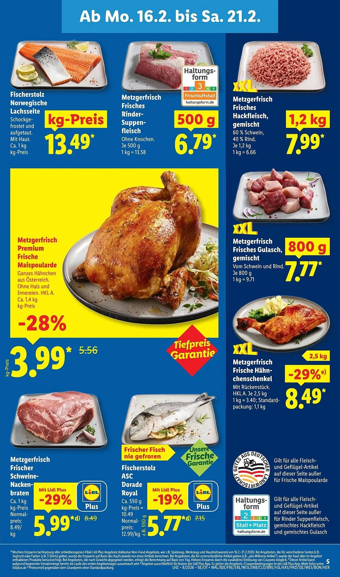 Lidl Prospekt von 16. Februar bis 22. Februar 2026 - Prospekt seite 13