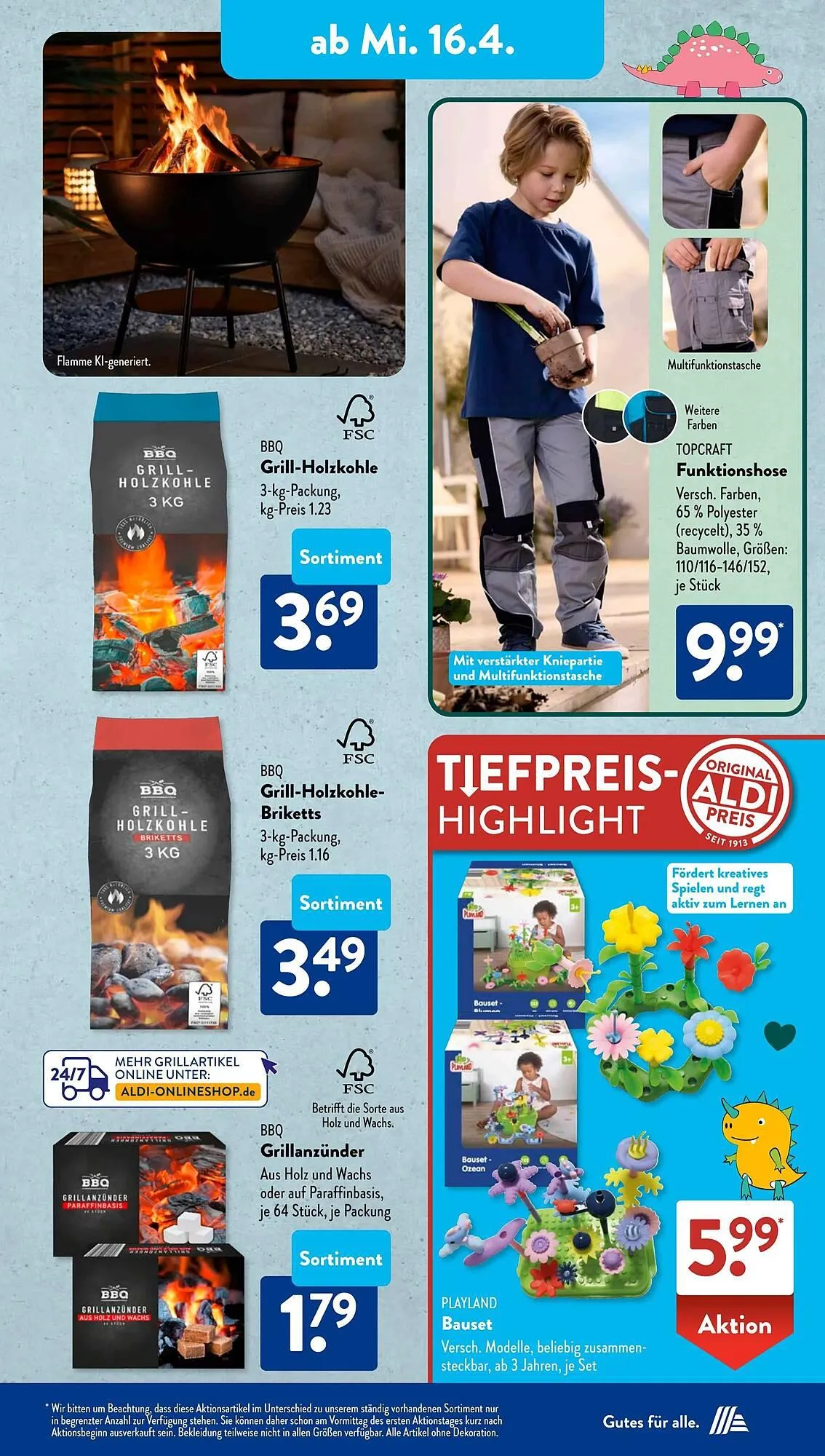 Aldi Süd Prospekt von 14. April bis 20. April 2025 - Prospekt seite 14