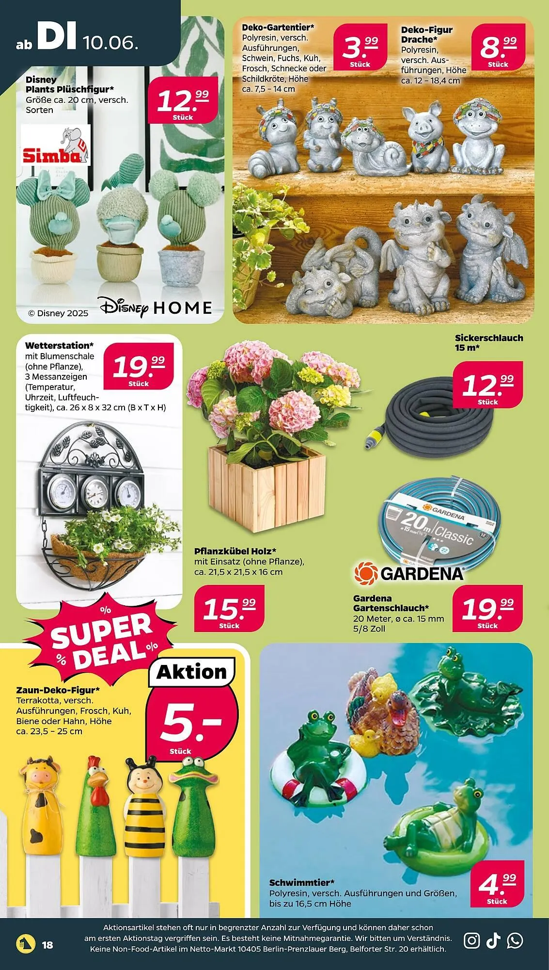 NETTO Prospekt von 10. Juni bis 14. Juni 2025 - Prospekt seite 18