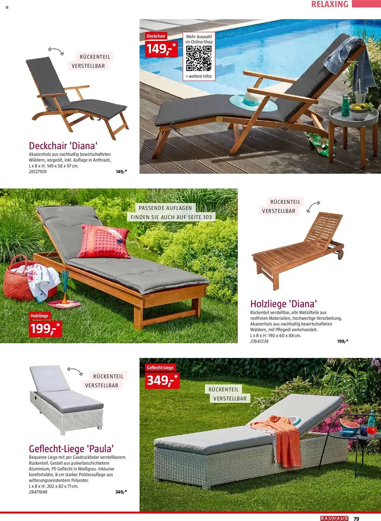 Bauhaus Prospekt von 10. Februar bis 30. Juni 2025 - Prospekt seite 79