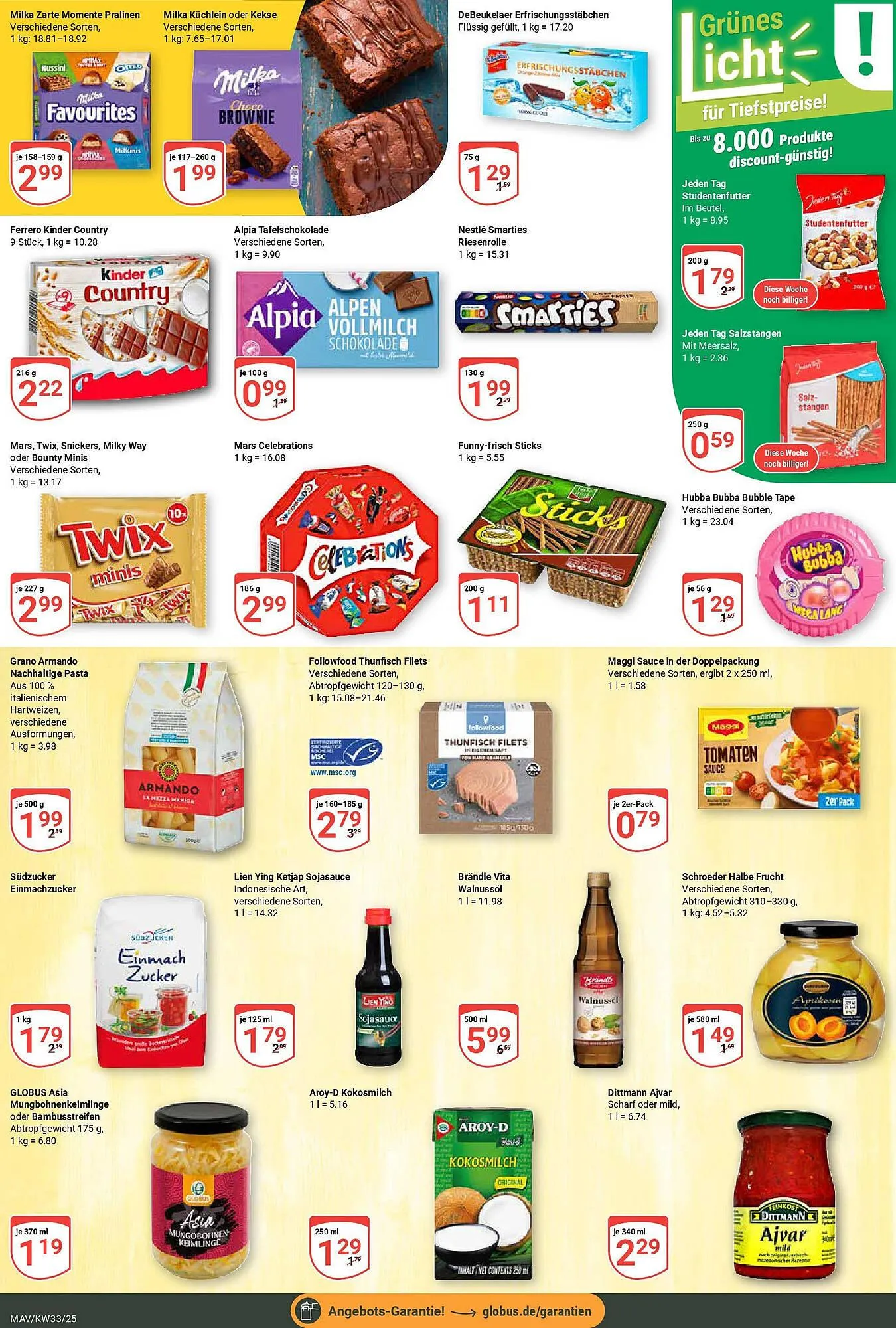 Globus Prospekt von 11. August bis 16. August 2025 - Prospekt seite 15
