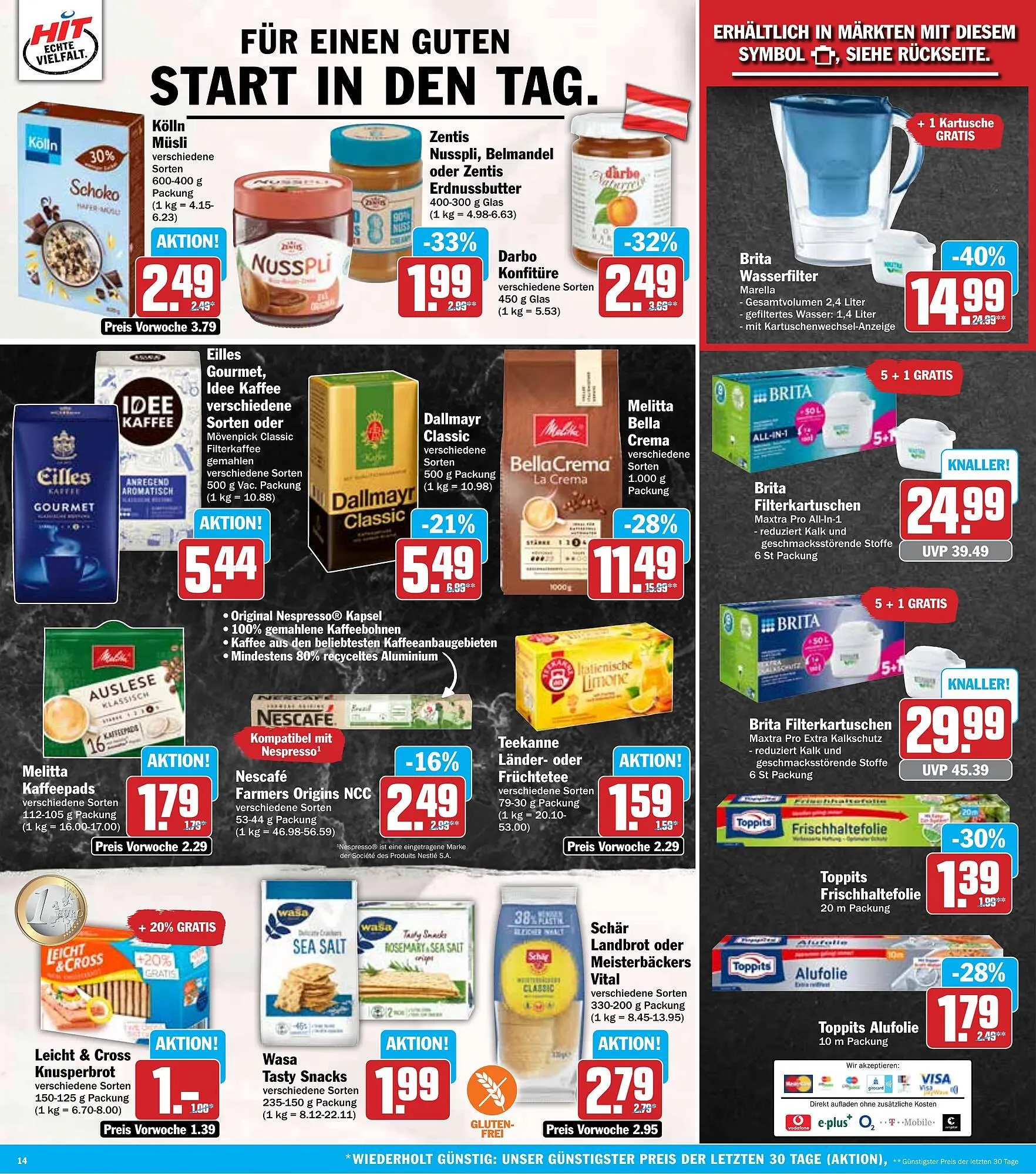 Hit Prospekt von 10. März bis 15. März 2025 - Prospekt seite 14