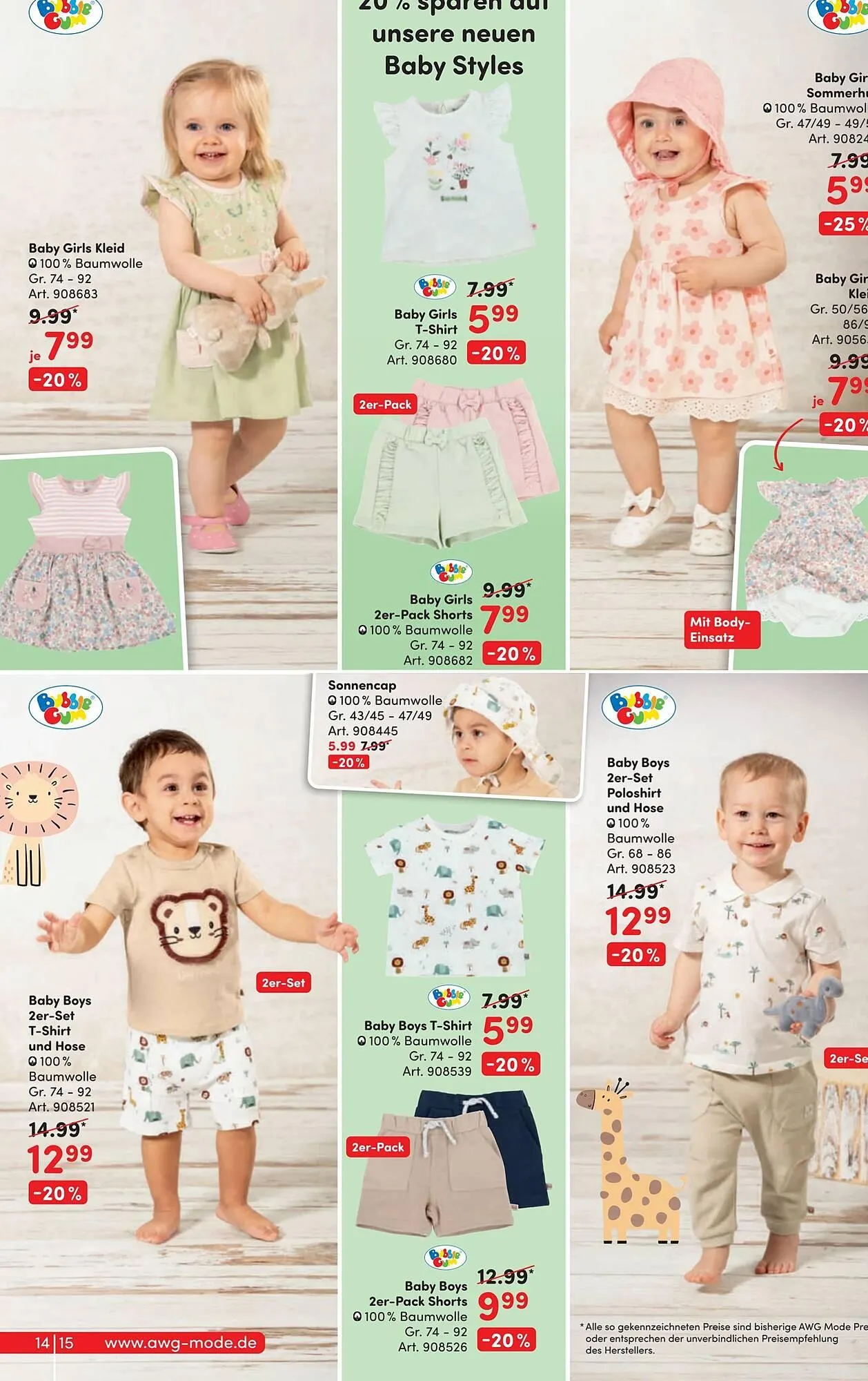 AWG Mode Prospekt von 26. April bis 11. Mai 2025 - Prospekt seite 14