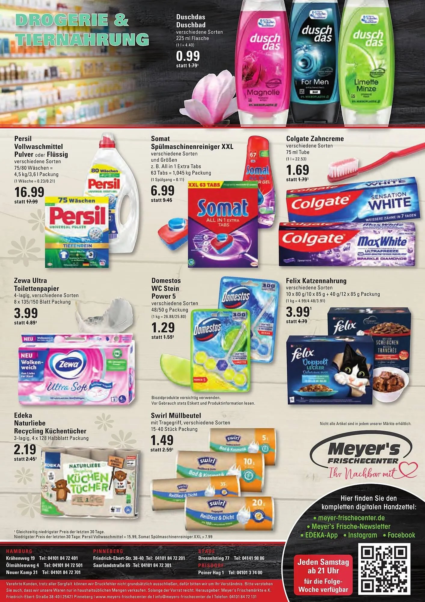Meyer's Frischemarkt Prospekt von 2. März bis 7. März 2026 - Prospekt seite 16