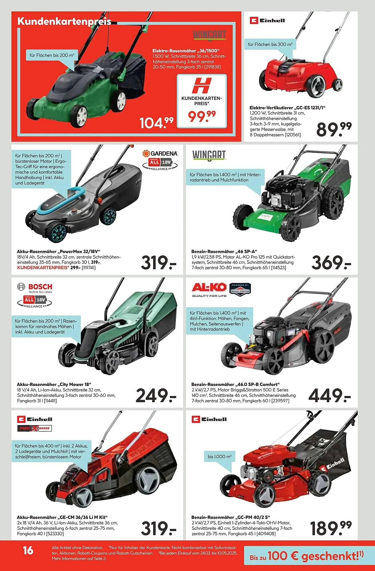 Hellweg Prospekt von 24. März bis 30. März 2025 - Prospekt seite 22