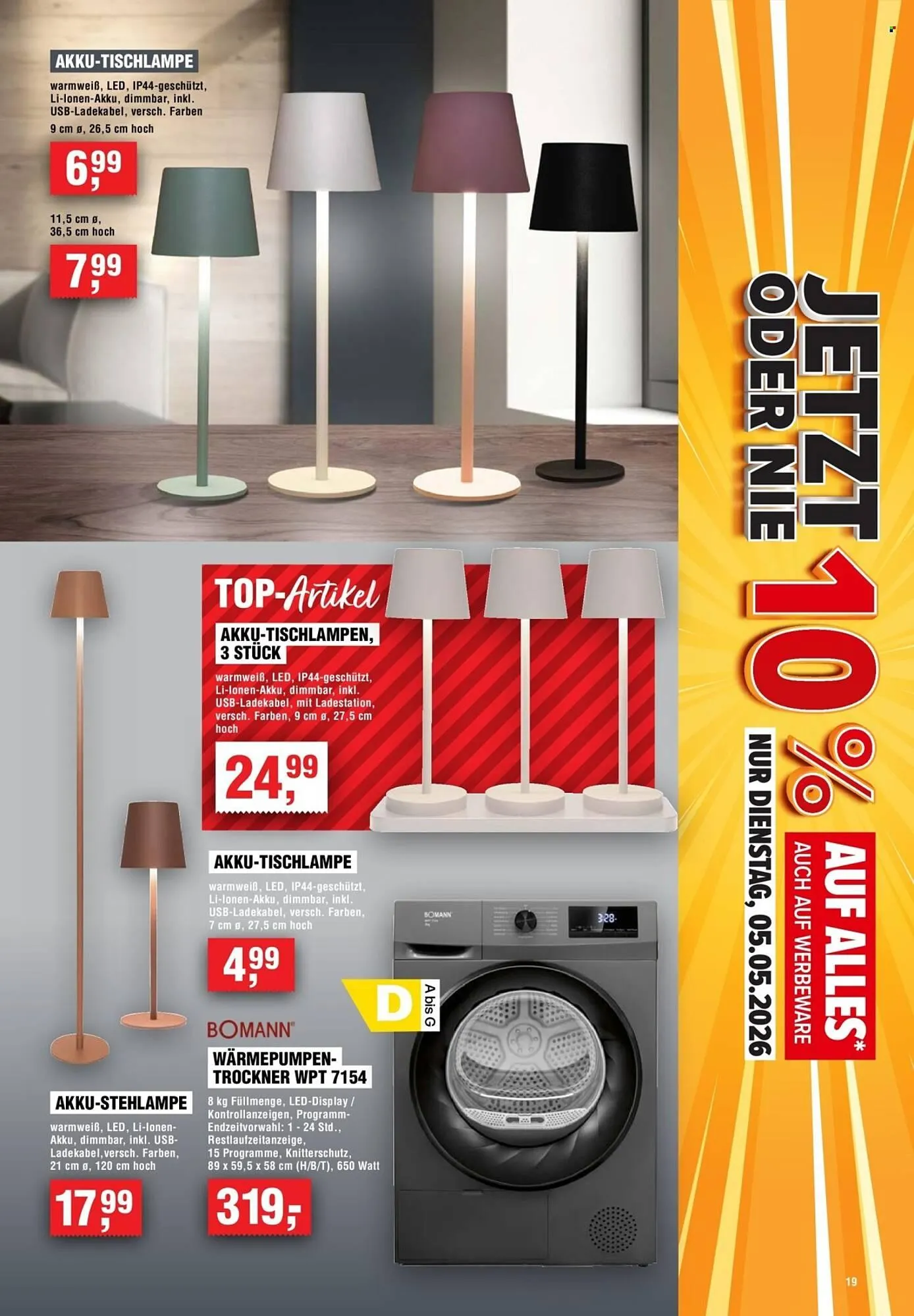 Handelshof Prospekt von 30. April bis 6. Mai 2026 - Prospekt seite 19