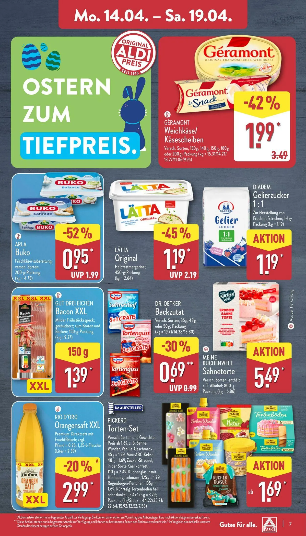 Aldi-Nord von 7. April bis 12. April 2025 - Prospekt seite 7