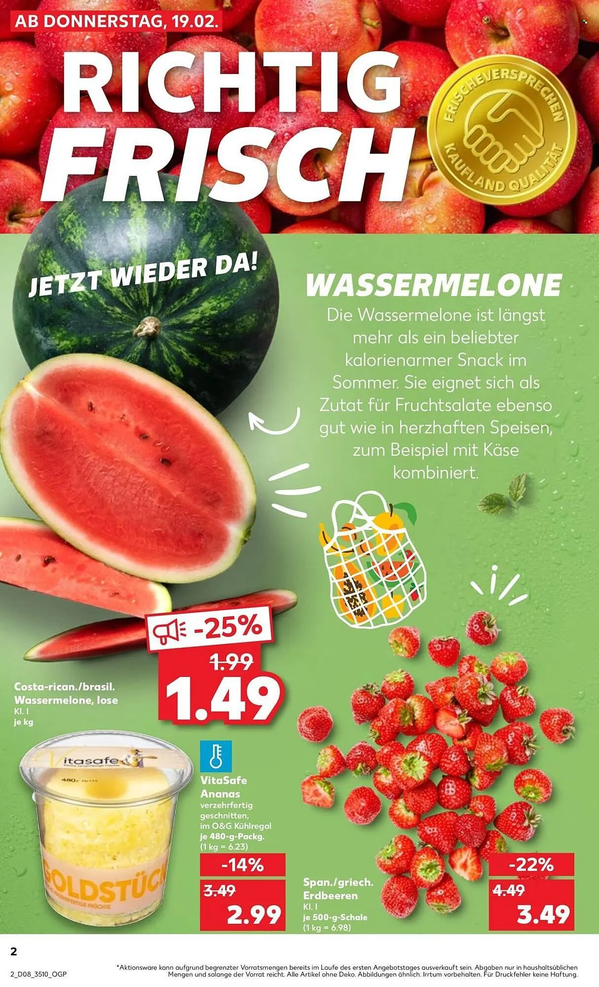 Kaufland Prospekt von 19. Februar bis 25. Februar 2026 - Prospekt seite 2