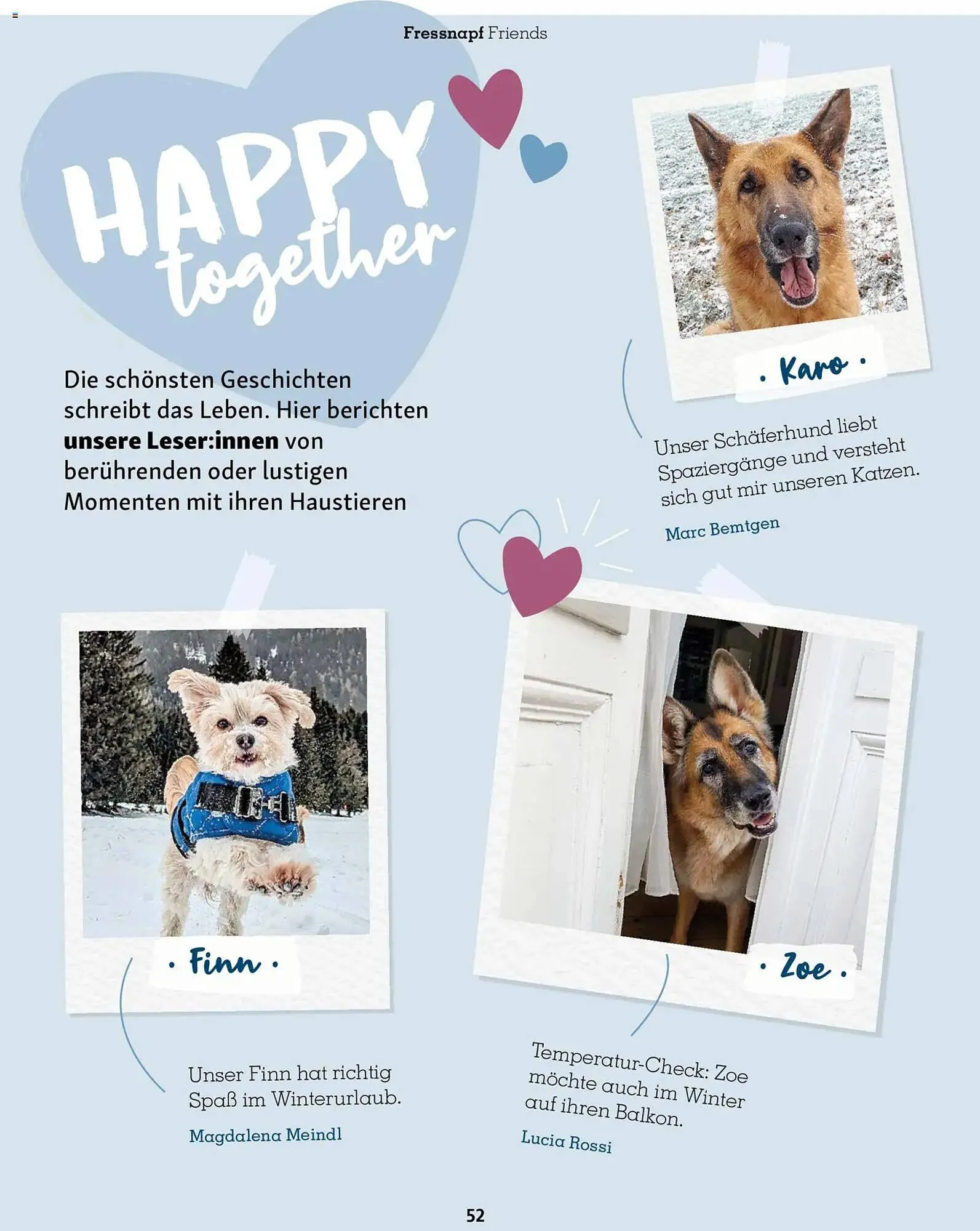 Fressnapf Magazin von 1. Januar bis 28. Februar 2026 - Prospekt seite 52