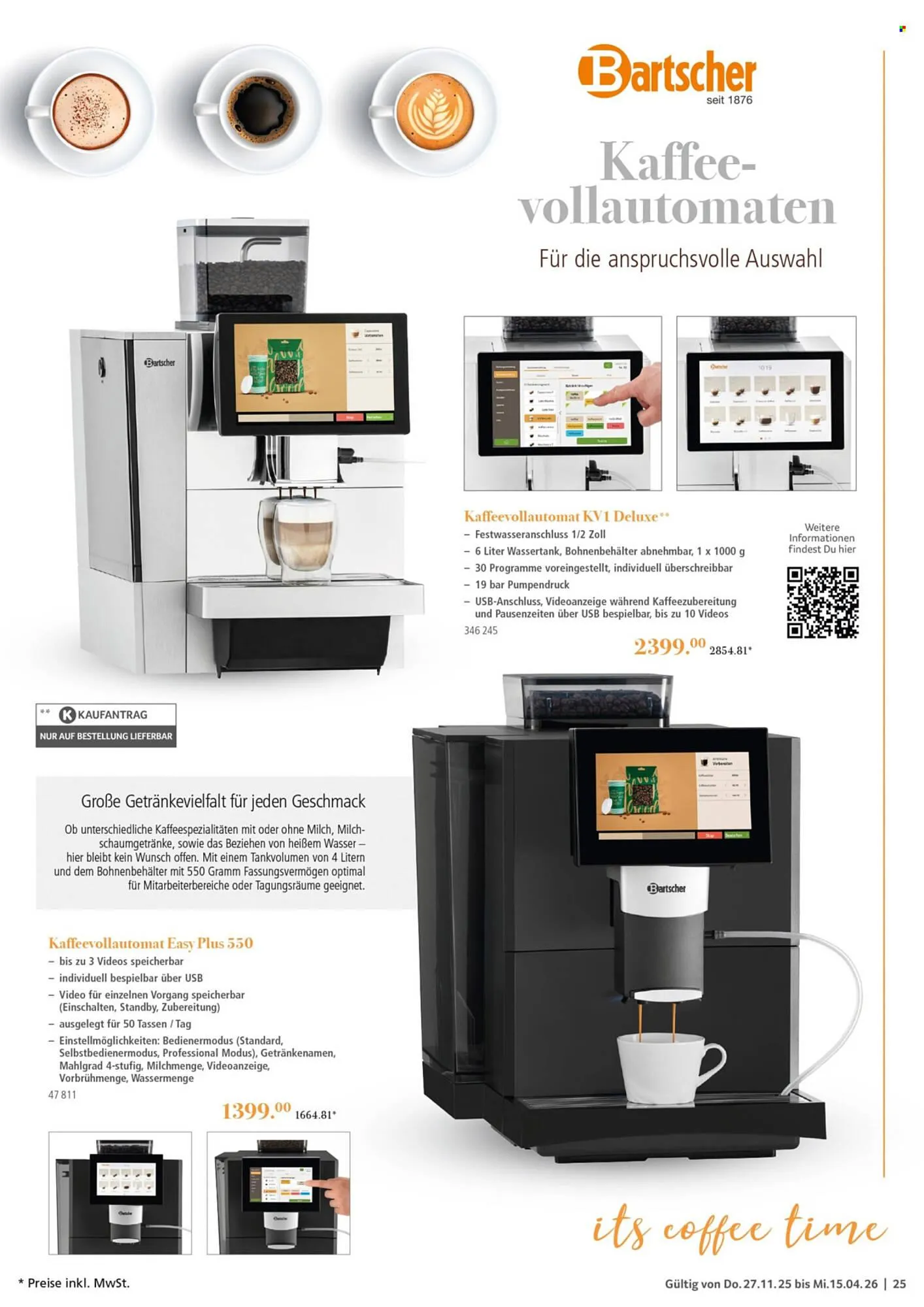 Selgros Prospekt von 27. November bis 15. April 2026 - Prospekt seite 25