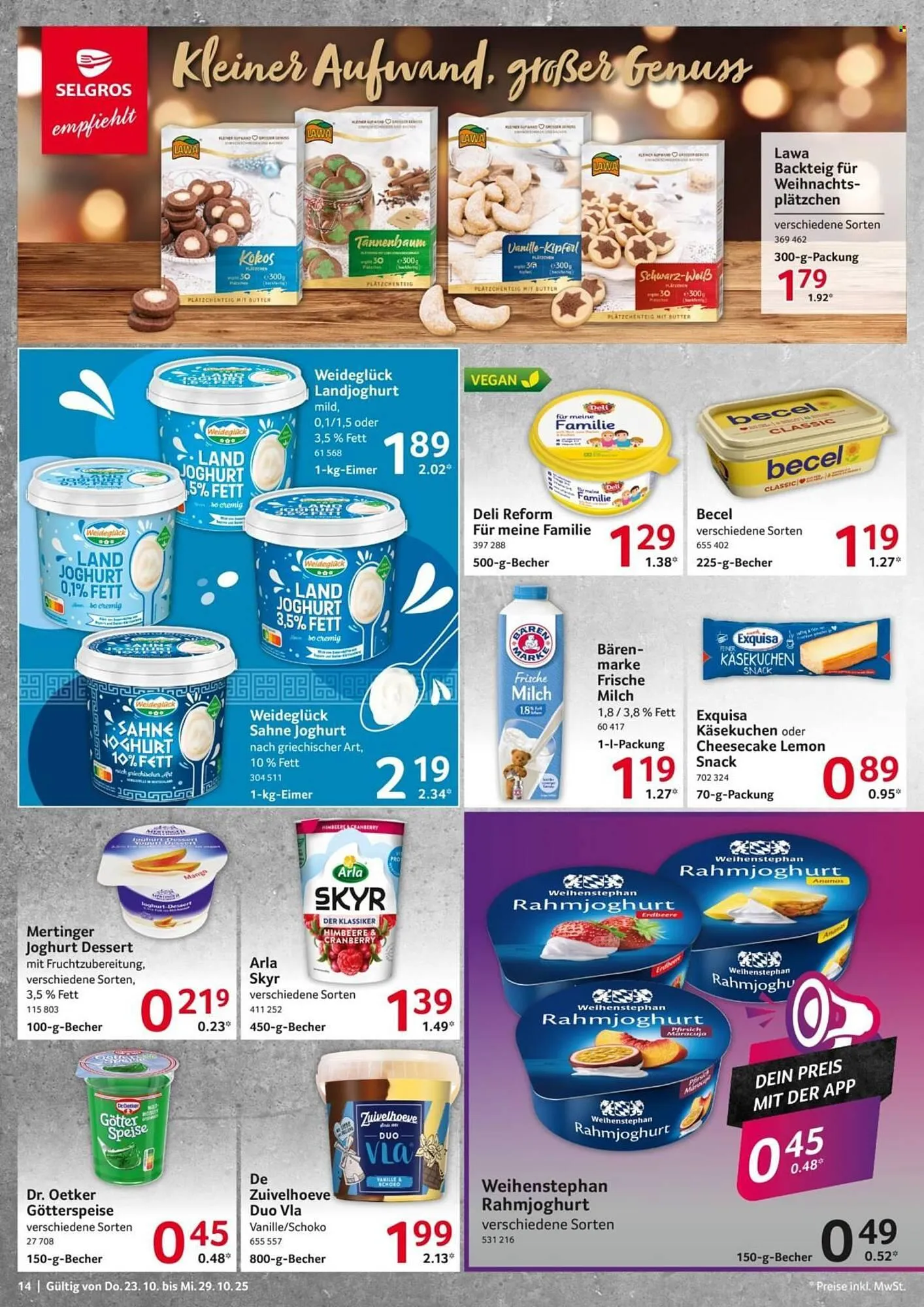 Selgros Prospekt von 23. Oktober bis 29. Oktober 2025 - Prospekt seite 14