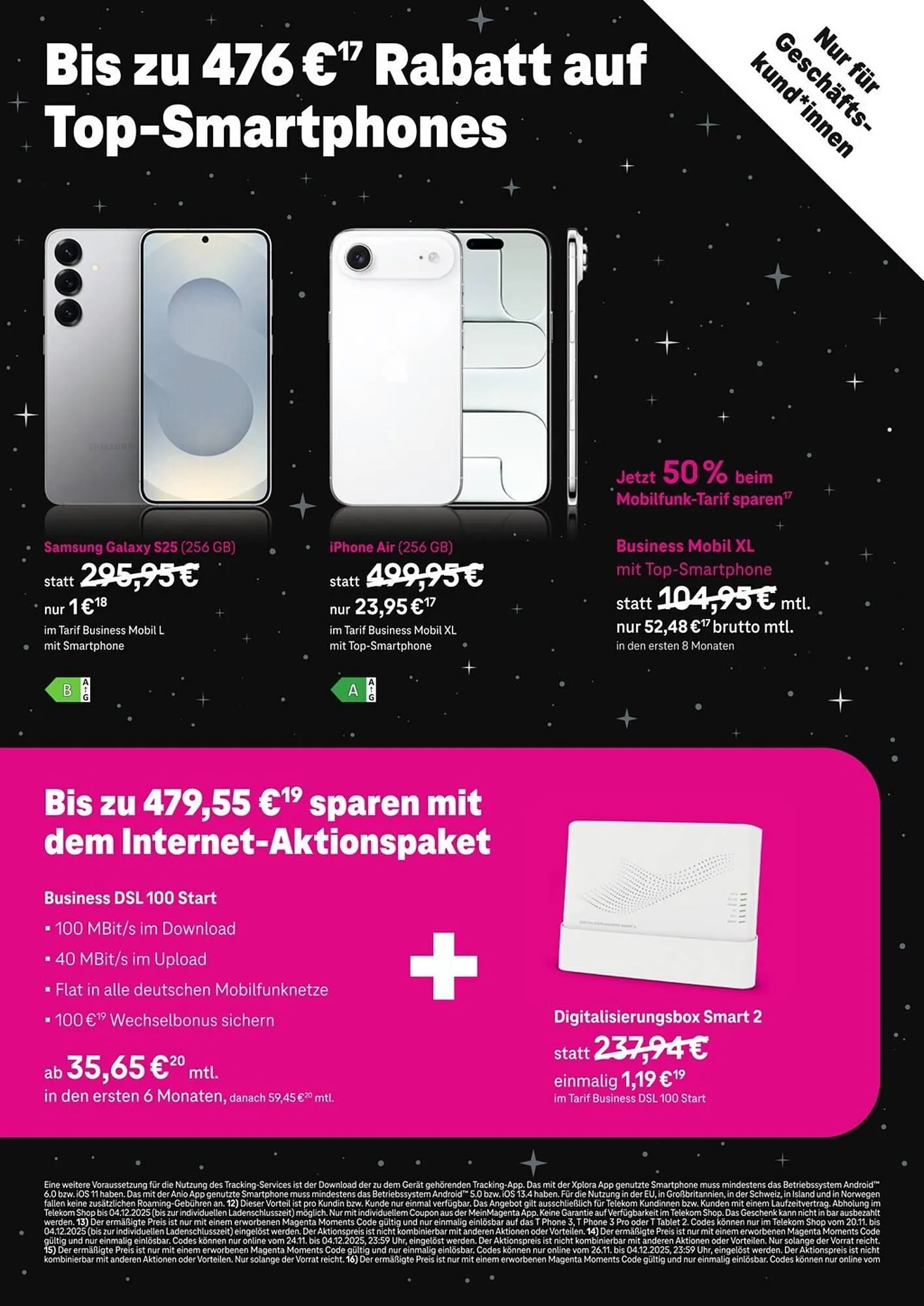 Telekom Shop Prospekt von 19. November bis 4. Dezember 2025 - Prospekt seite 8