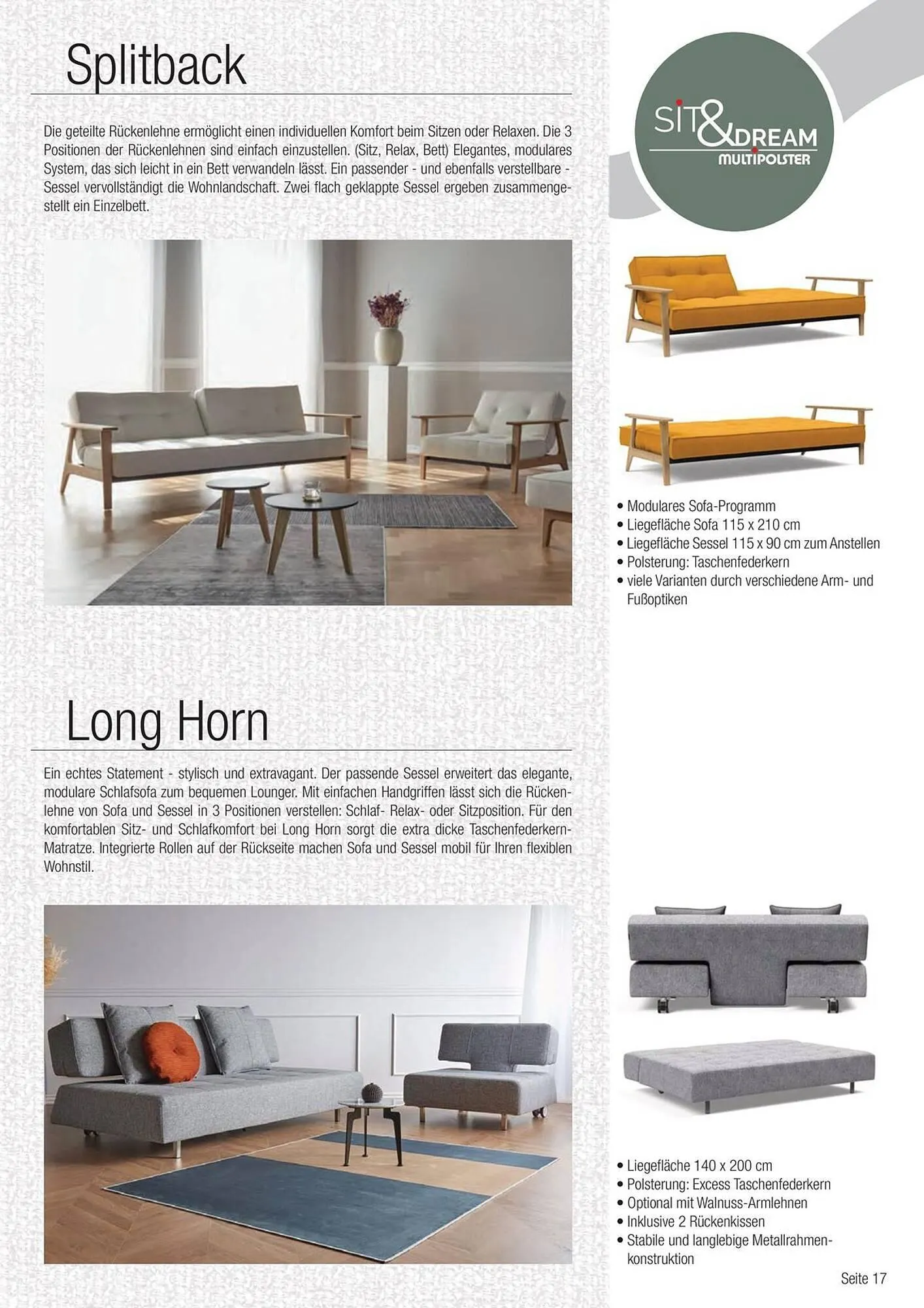 Multipolster Prospekt von 25. Juni bis 28. Juli 2025 - Prospekt seite 17