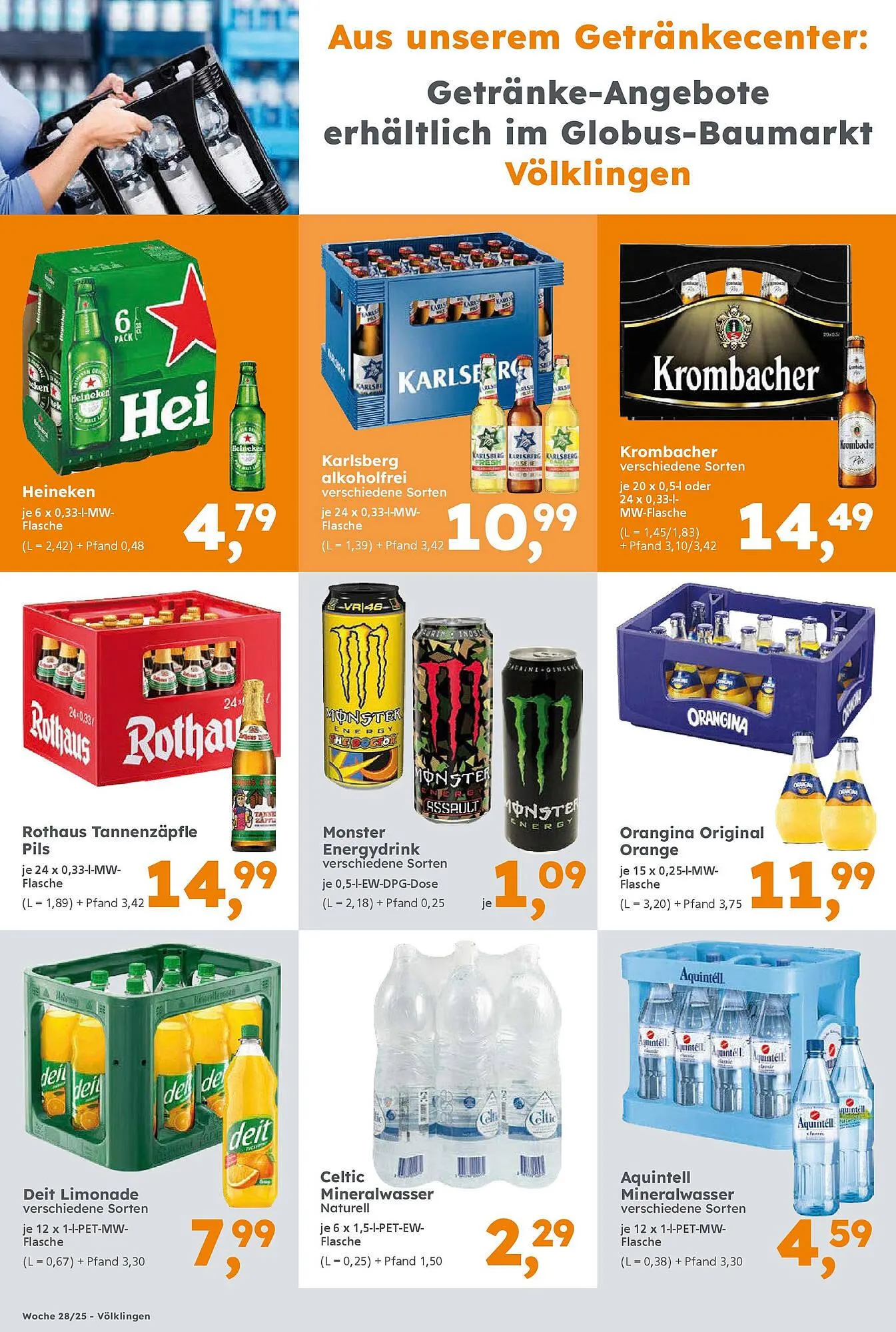 Globus Baumarkt Prospekt von 6. Juli bis 12. Juli 2025 - Prospekt seite 8