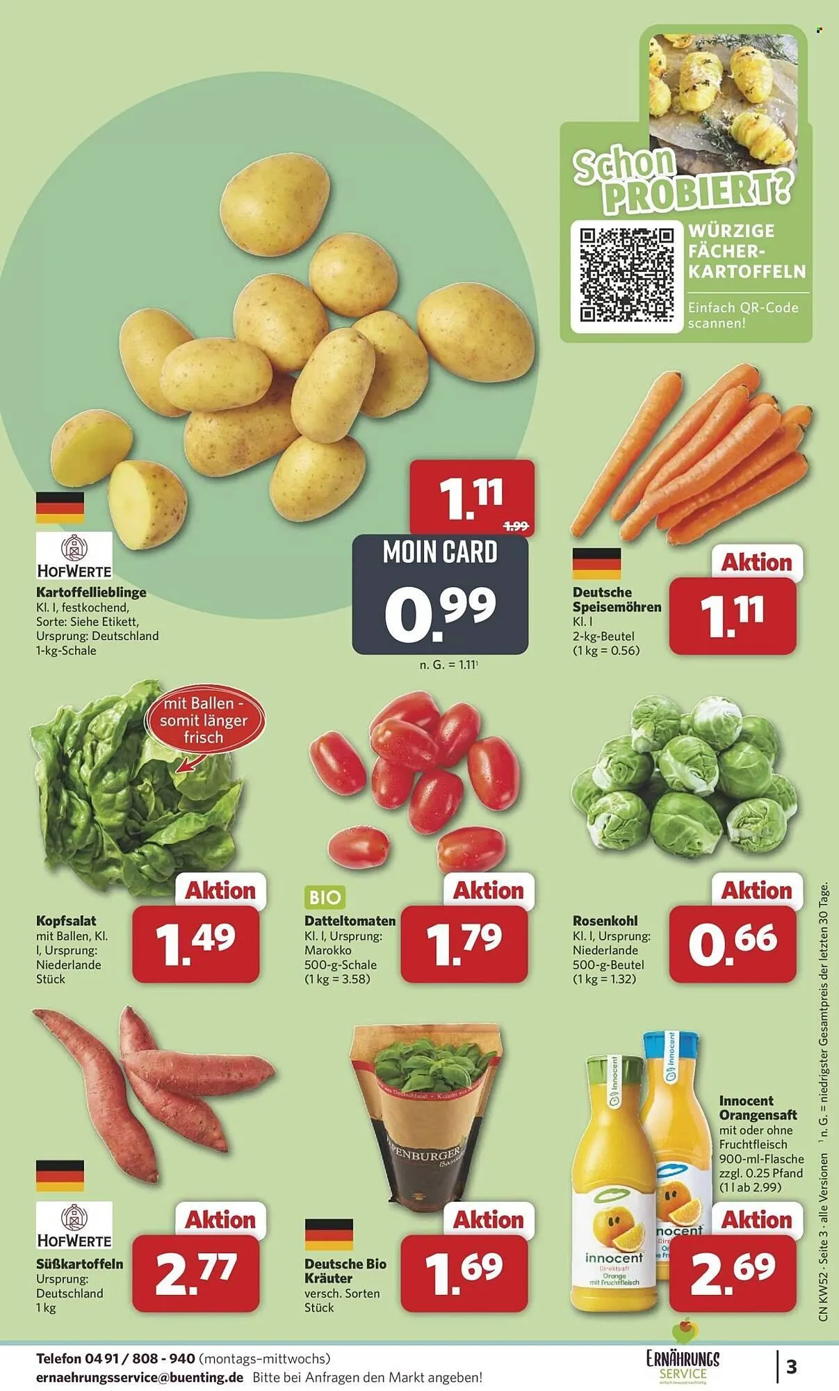 Combi Prospekt von 22. Dezember bis 27. Dezember 2025 - Prospekt seite 3