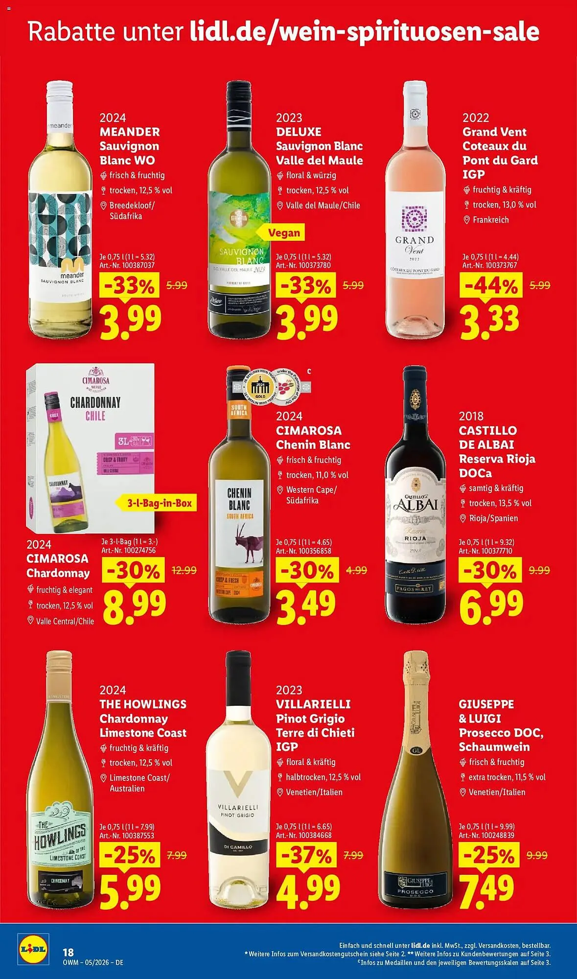 Lidl Prospekt von 1. Mai bis 31. Mai 2026 - Prospekt seite 18