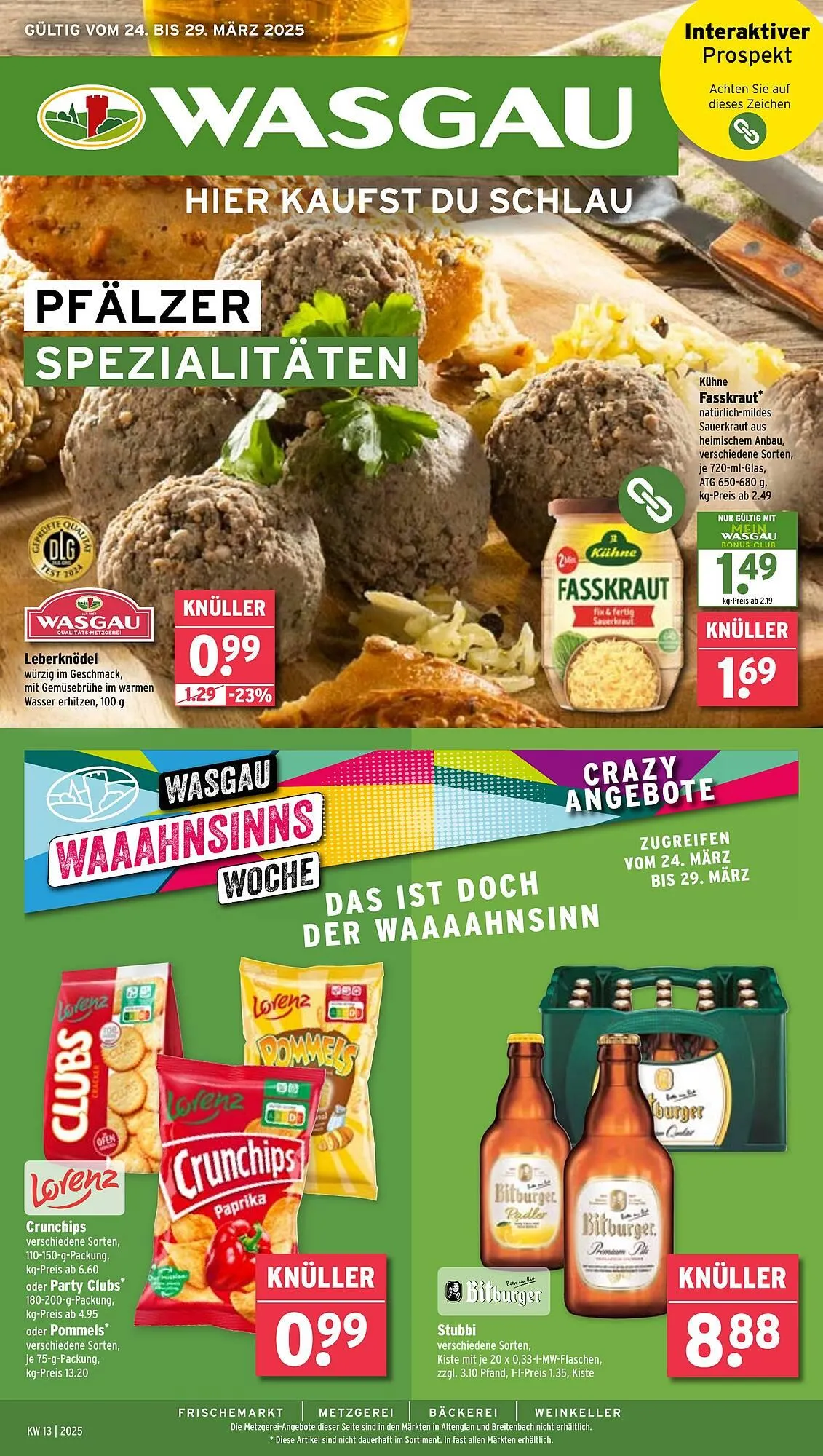Wasgau Prospekt - 1