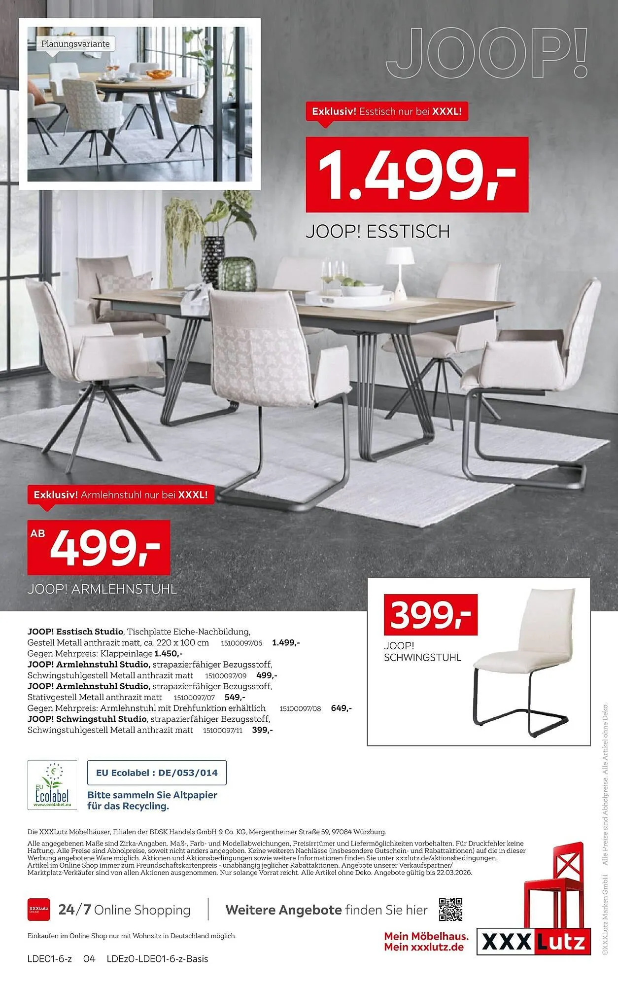 XXXLutz Prospekt von 9. März bis 15. März 2026 - Prospekt seite 4