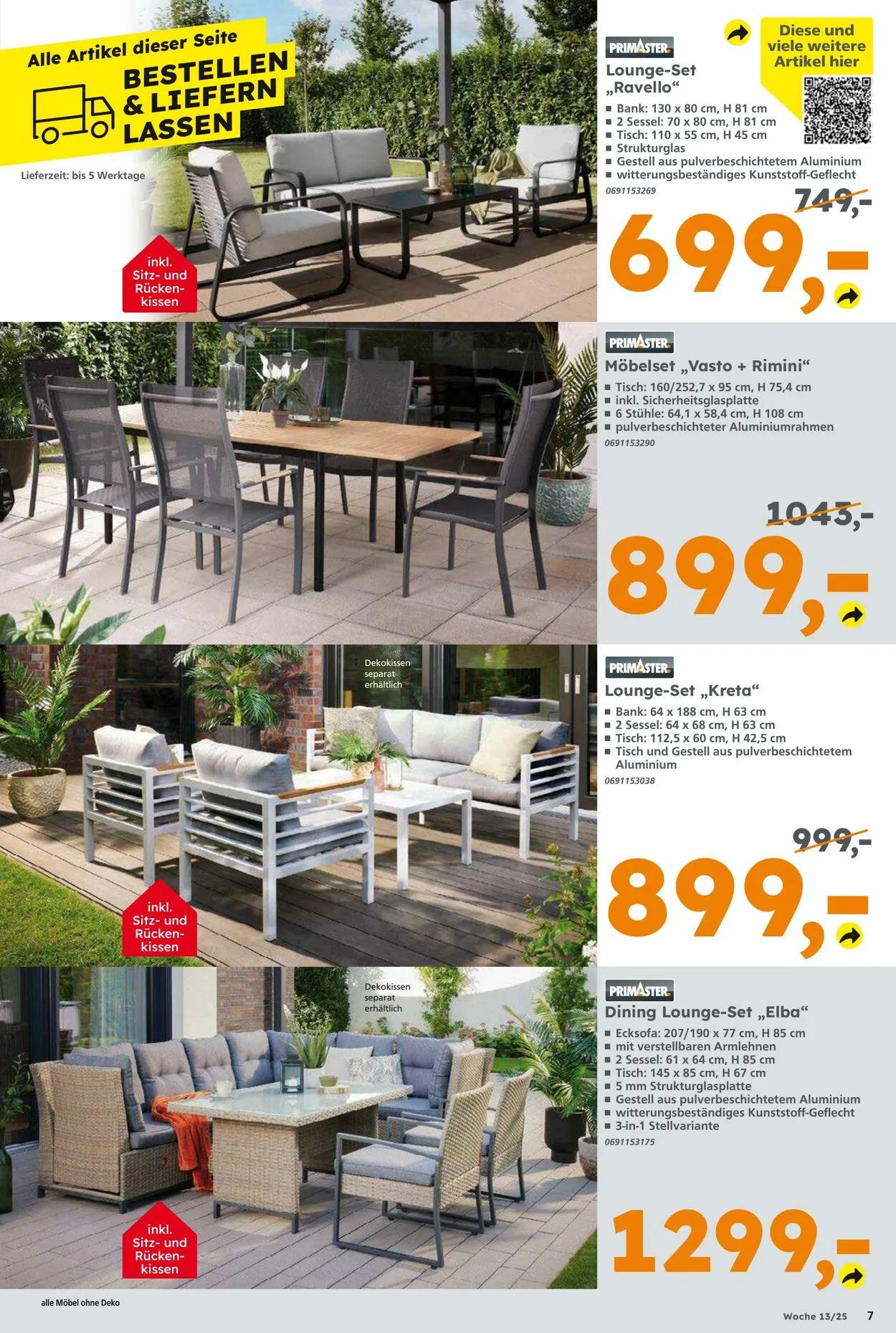 Globus Baumarkt Aktueller Prospekt von 23. März bis 29. März 2025 - Prospekt seite 7