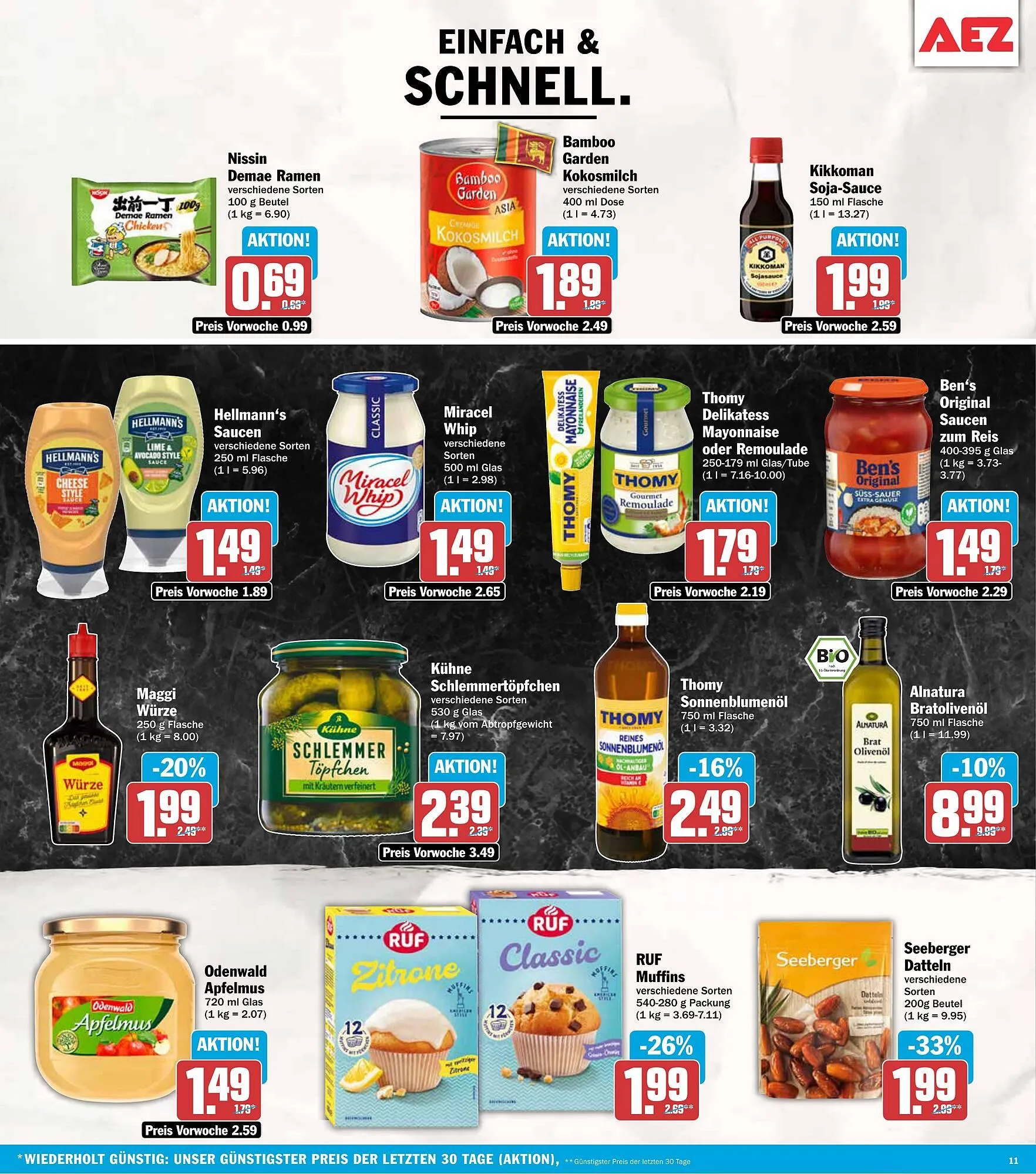 AEZ Prospekt von 9. März bis 14. März 2026 - Prospekt seite 11