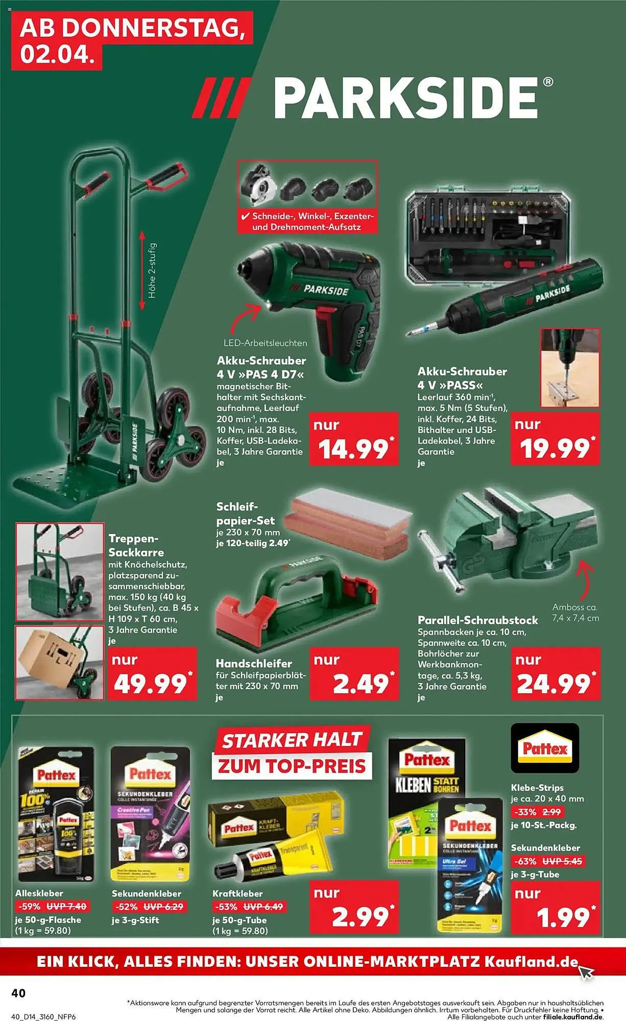 Kaufland Prospekt von 2. April bis 8. April 2026 - Prospekt seite 40