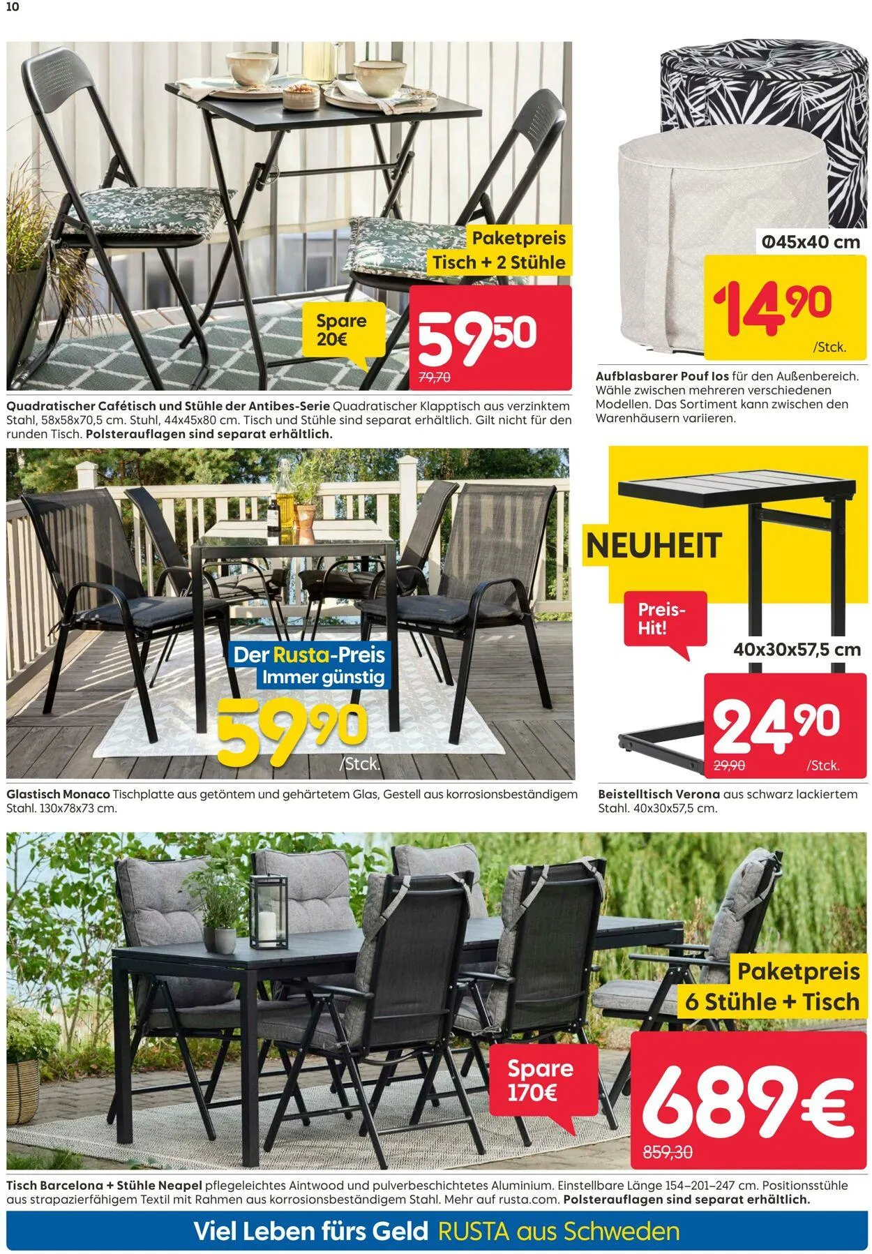 Rusta von 12. Mai bis 26. Mai 2025 - Prospekt seite 10