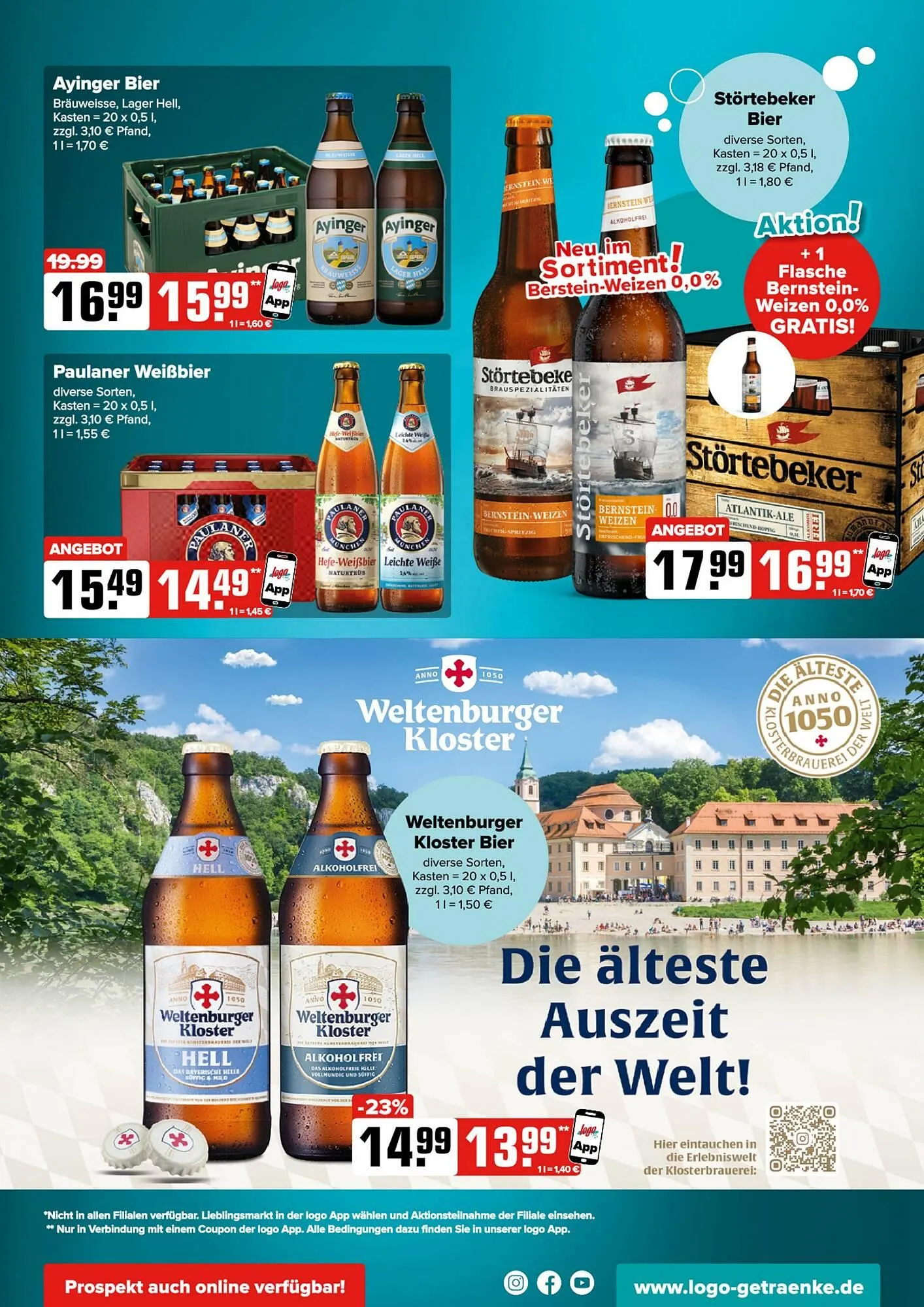 Logo Getränkemarkt Prospekt von 13. April bis 18. April 2026 - Prospekt seite 3