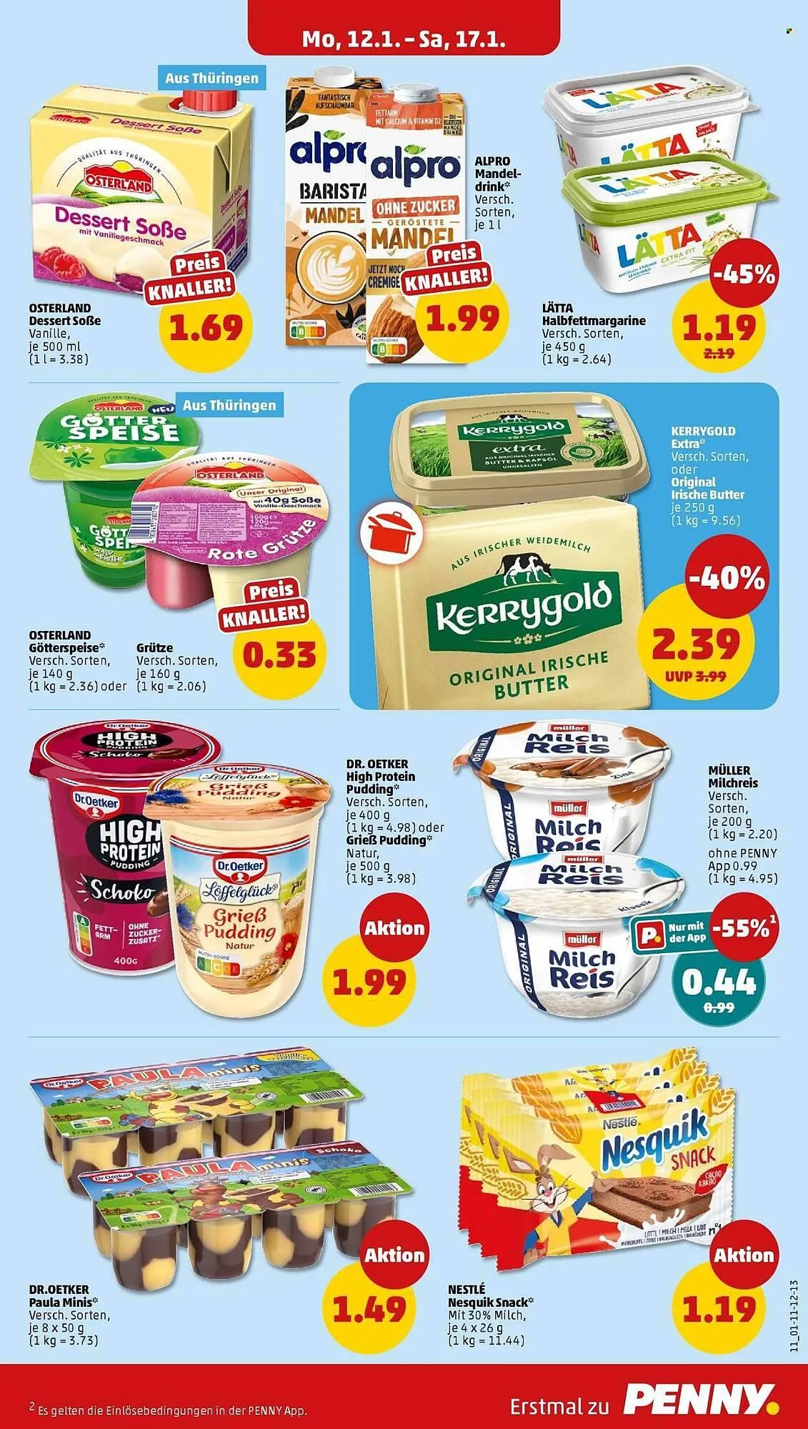 PENNY Prospekt von 12. Januar bis 17. Januar 2026 - Prospekt seite 13