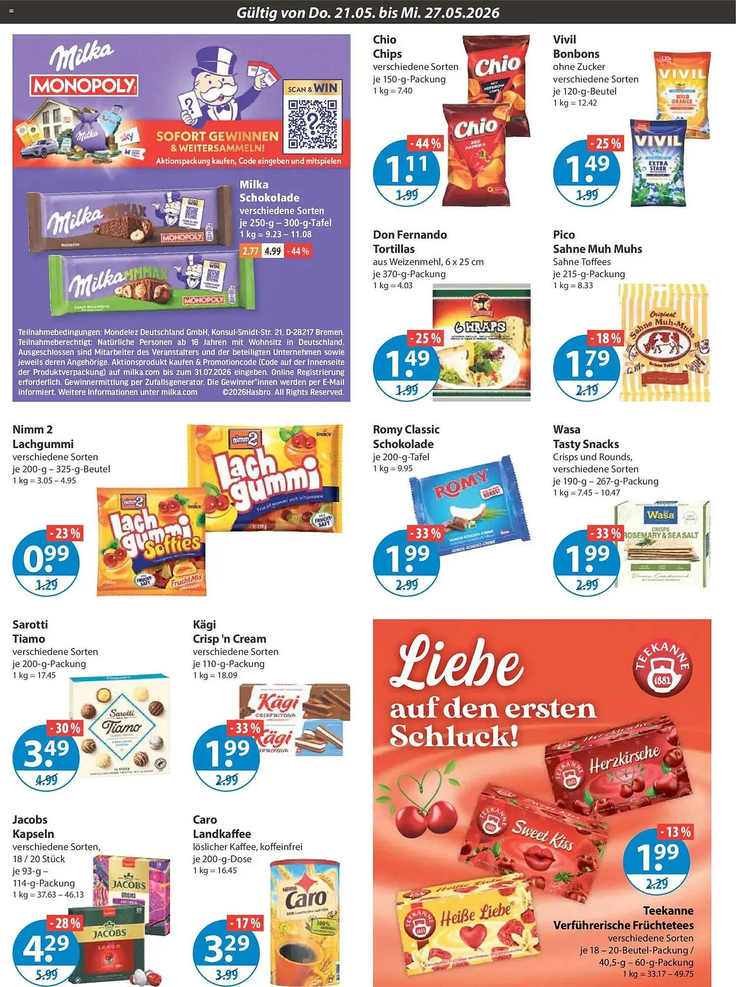 V Markt Prospekt von 21. Mai bis 27. Mai 2026 - Prospekt seite 8