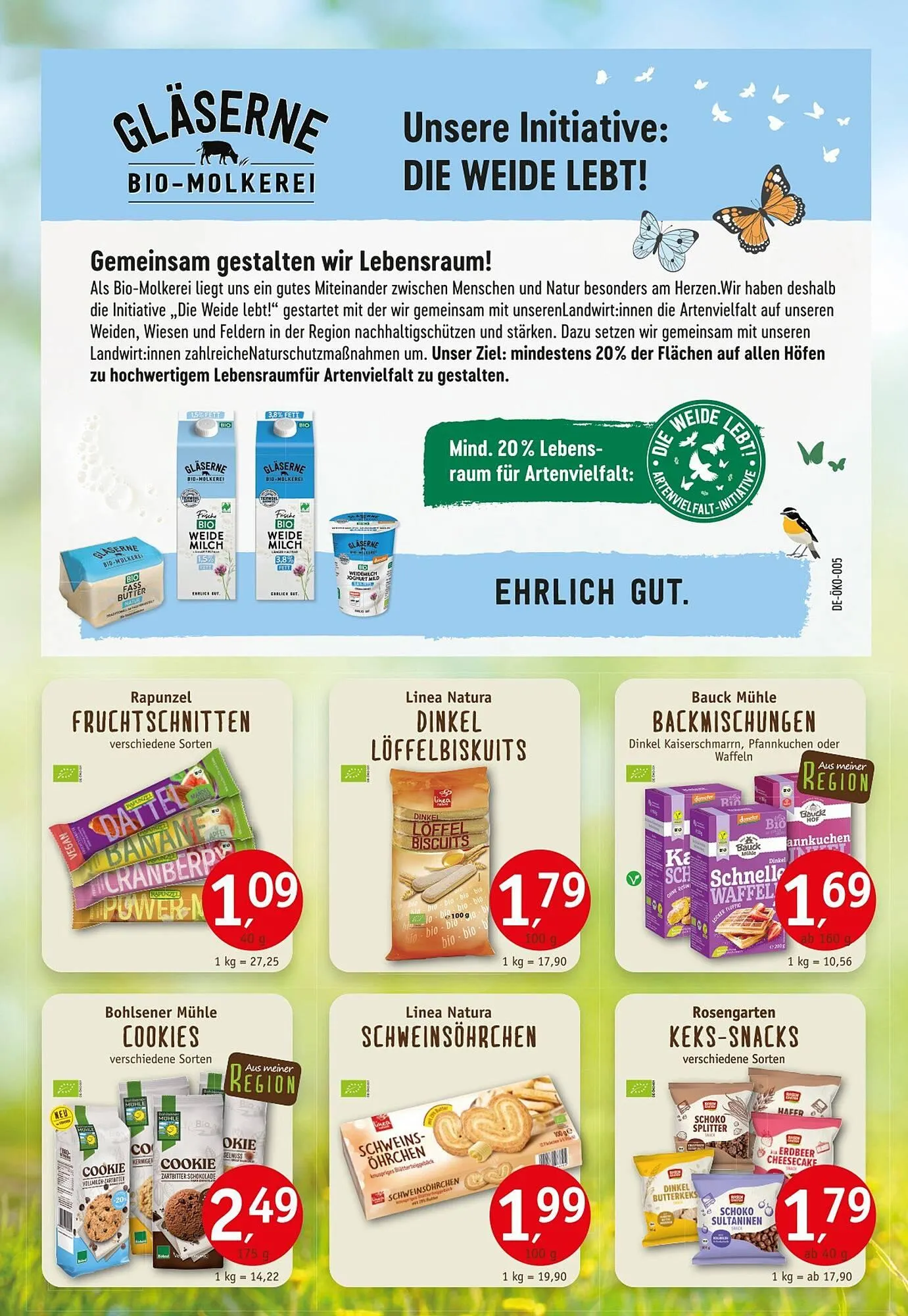 Erdkorn Biomarkt Prospekt von 24. April bis 21. Mai 2025 - Prospekt seite 5