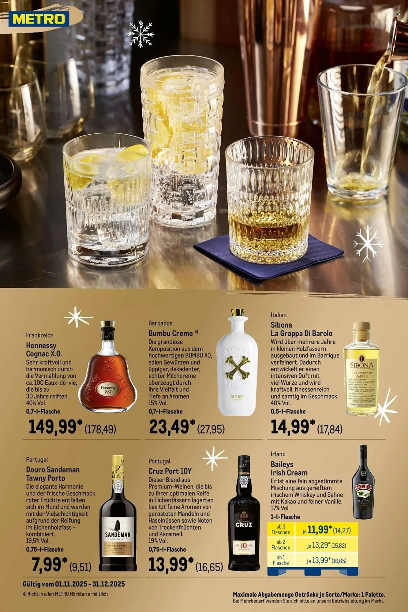 METRO Prospekt von 1. November bis 31. Dezember 2025 - Prospekt seite 46