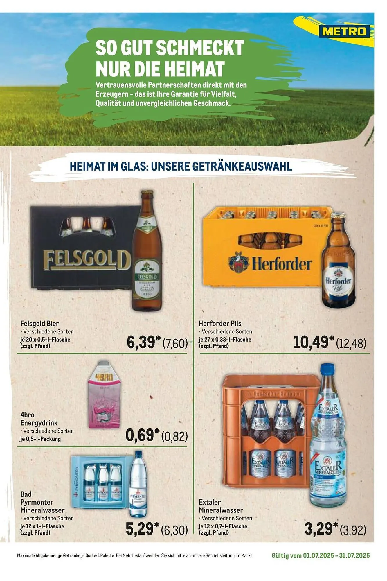 METRO Prospekt von 1. Juli bis 31. Juli 2025 - Prospekt seite 19