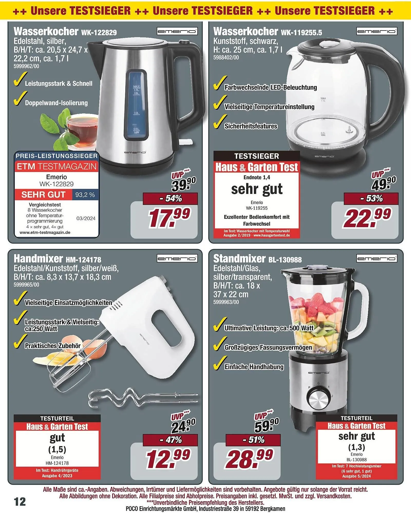 Poco Prospekt von 6. April bis 19. April 2025 - Prospekt seite 12