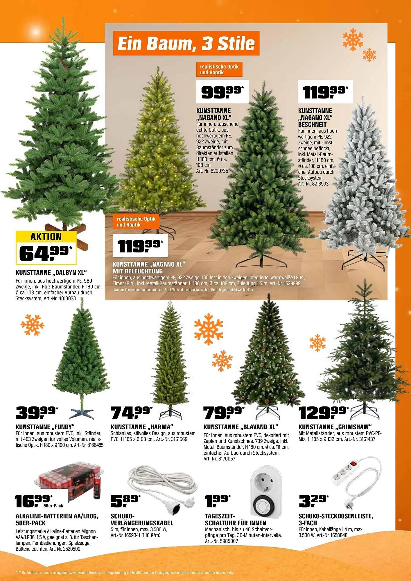 OBI Prospekt von 1. Dezember bis 14. Dezember 2025 - Prospekt seite 5