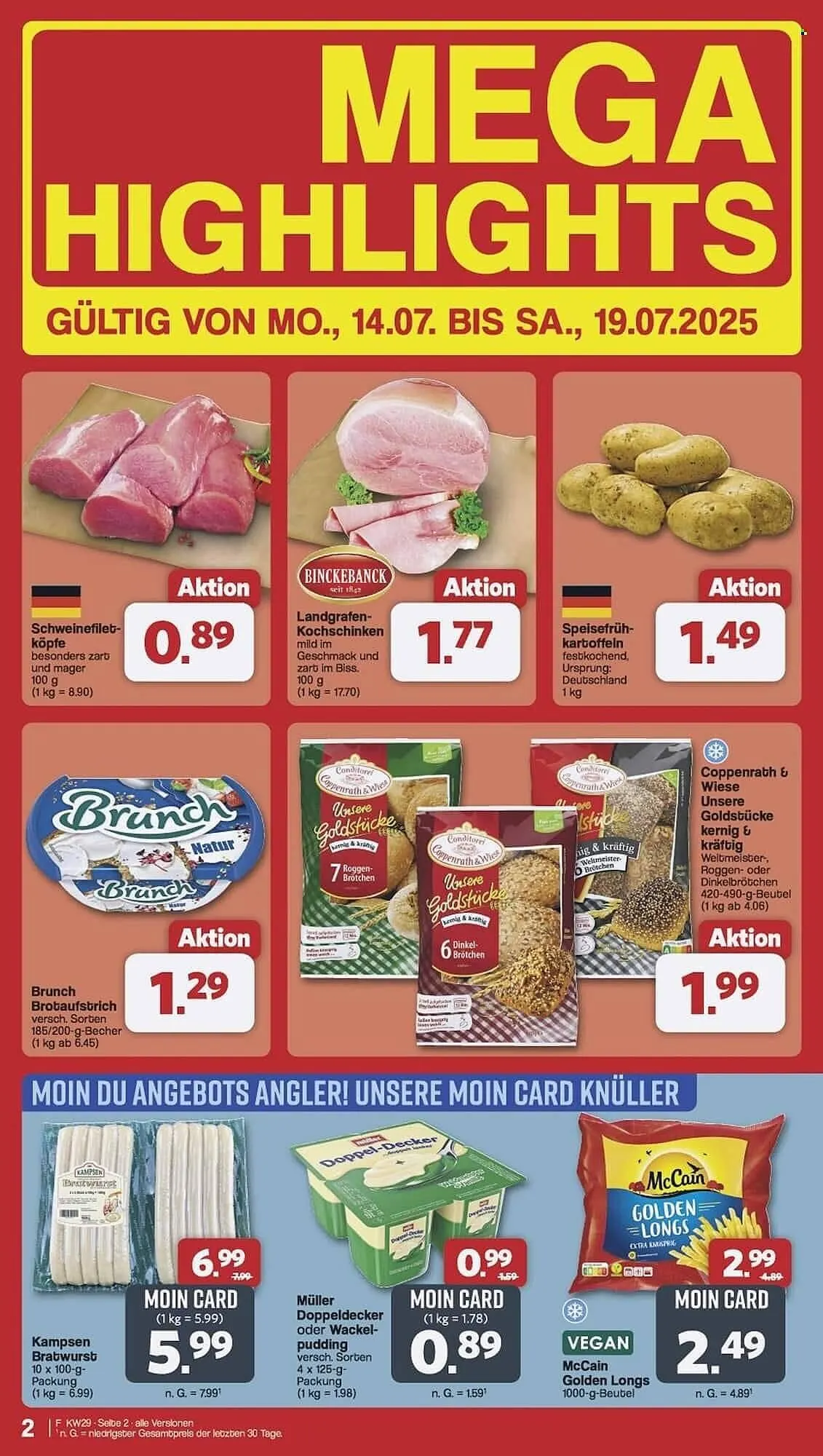 Famila Nord Ost Prospekt von 14. Juli bis 19. Juli 2025 - Prospekt seite 2