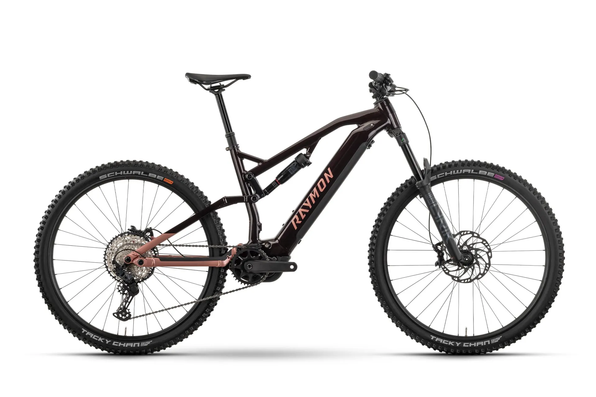 Raymon Trailray 150 Pro (2025) | 29 Zoll E-MTB Fully | nebular red/ pinky / black