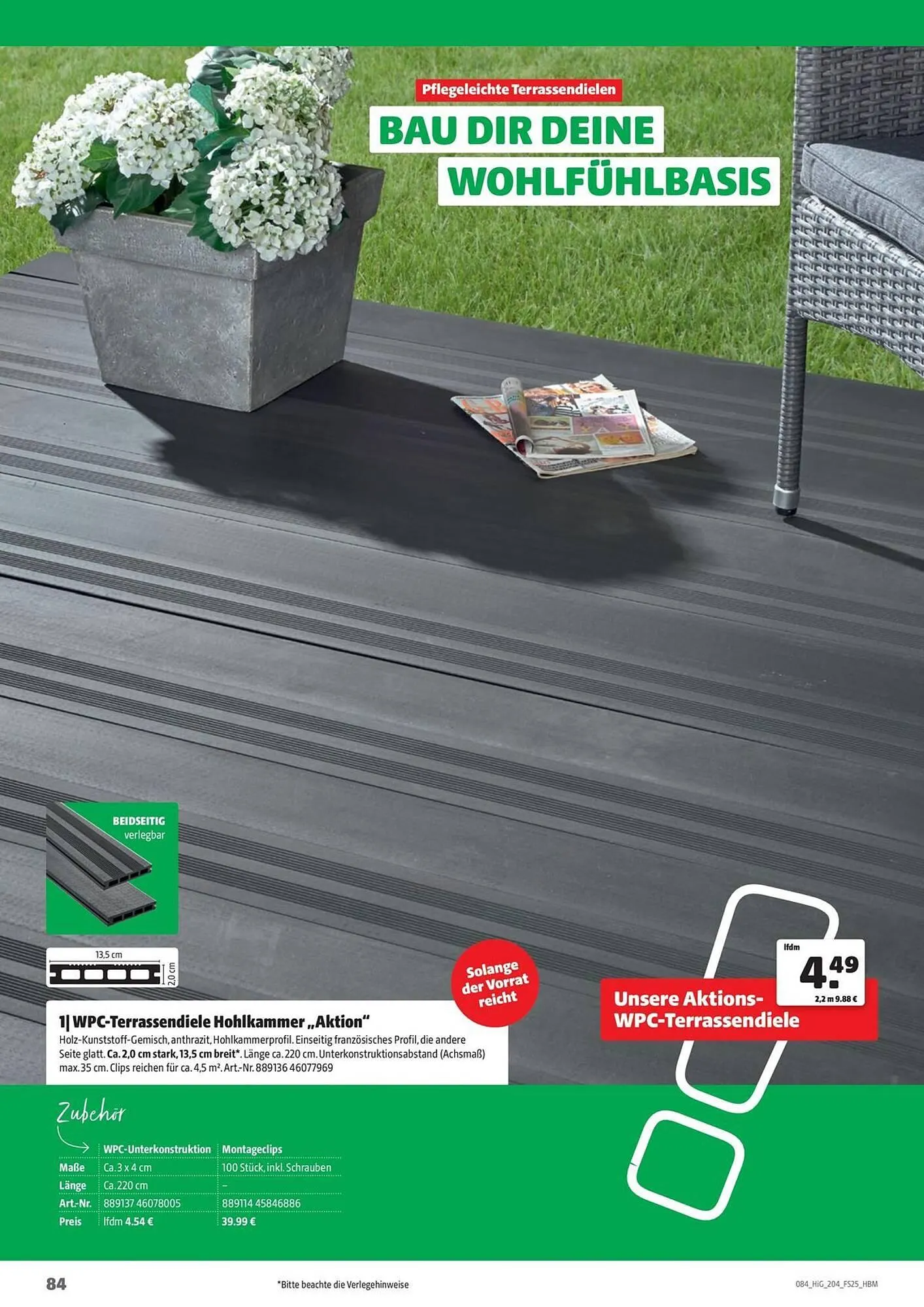 Hagebau Prospekt von 19. September bis 31. Dezember 2025 - Prospekt seite 84