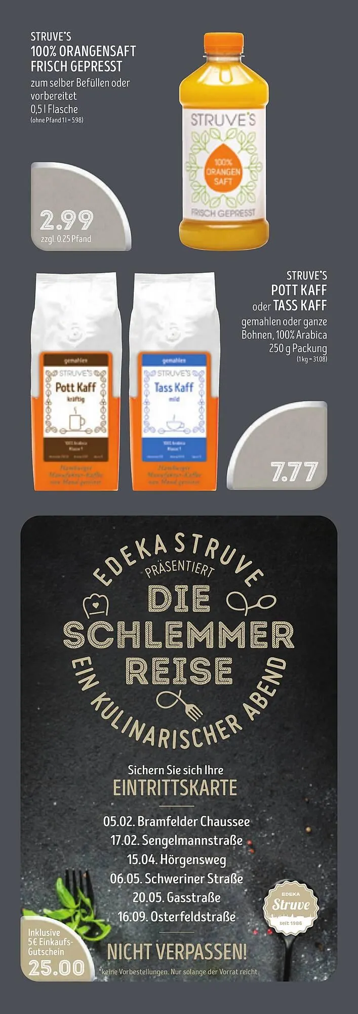 Edeka Struve Prospekt von 26. Januar bis 31. Januar 2026 - Prospekt seite 20