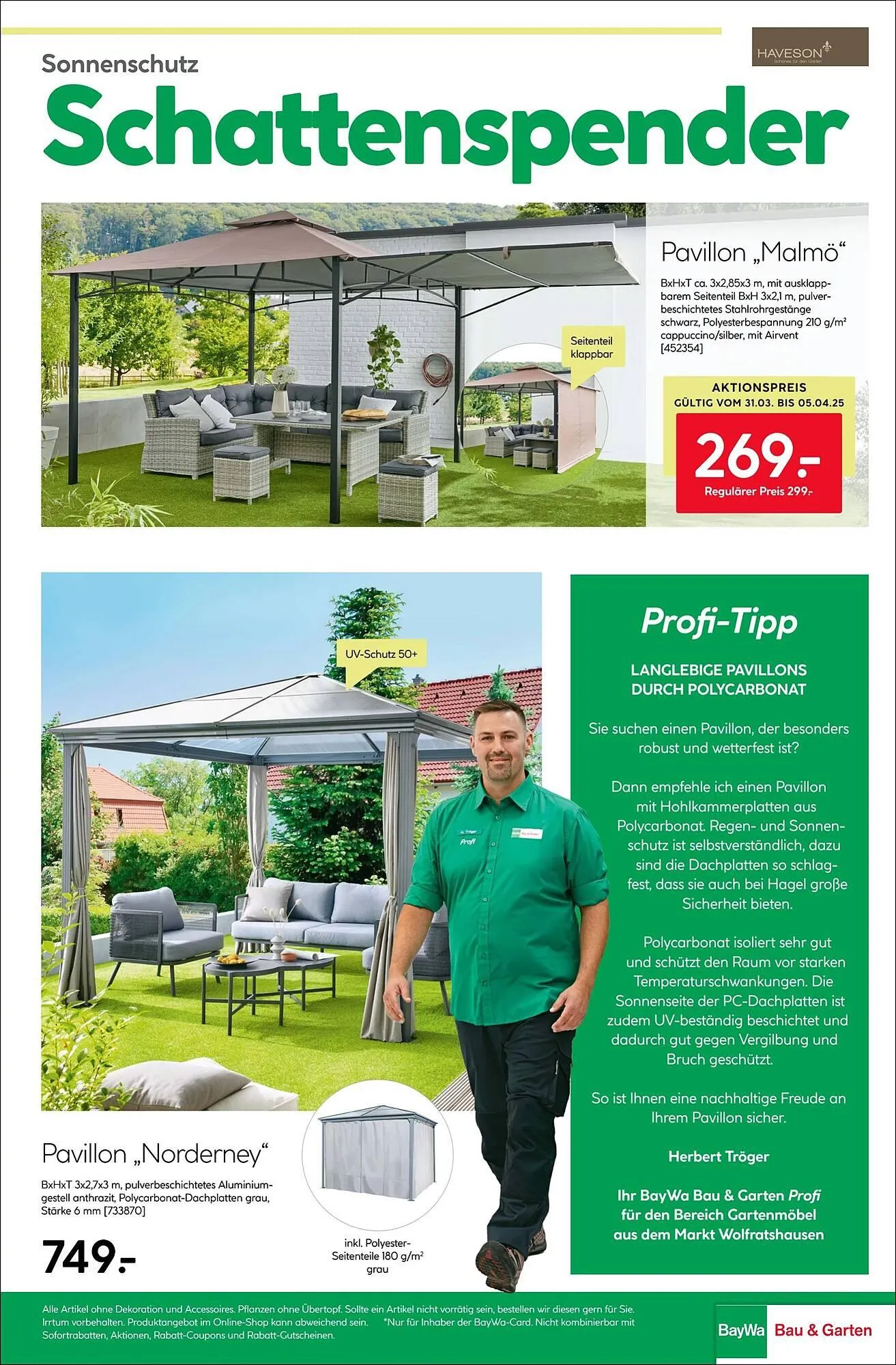 BayWa Prospekt von 31. März bis 6. April 2025 - Prospekt seite 7