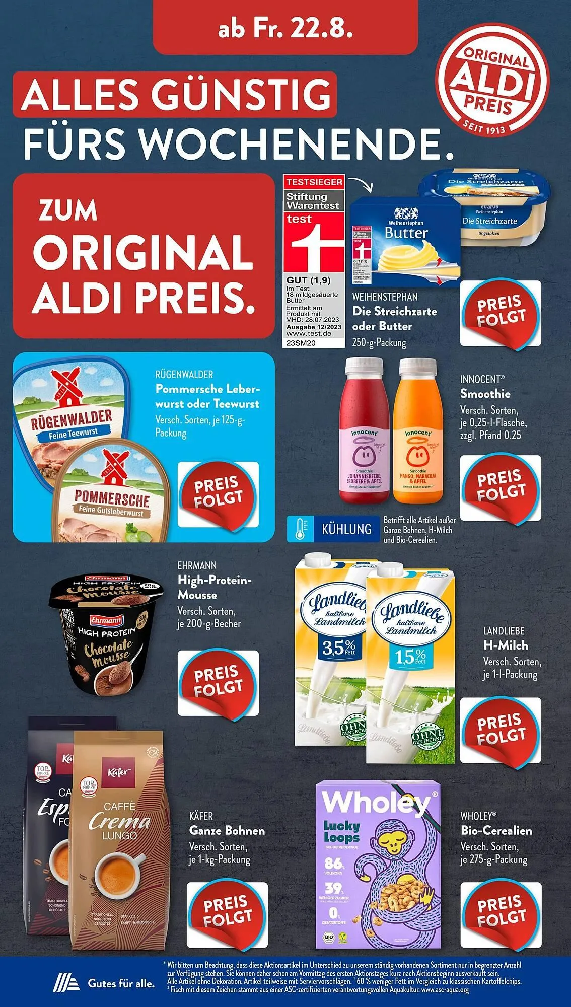Aldi Süd Prospekt von 18. August bis 24. August 2025 - Prospekt seite 16