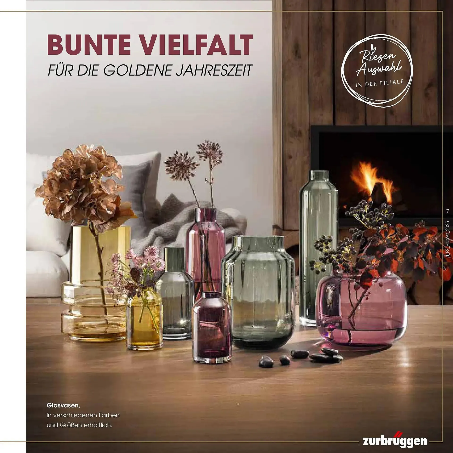Zurbrüggen Prospekt von 19. Oktober bis 31. Januar 2026 - Prospekt seite 7