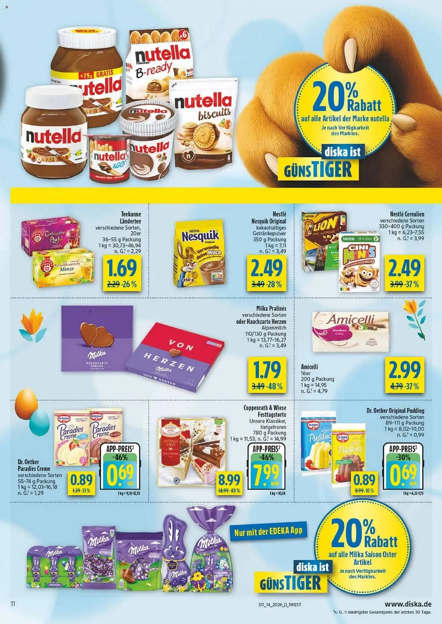 Diska Prospekt von 30. März bis 4. April 2026 - Prospekt seite 11